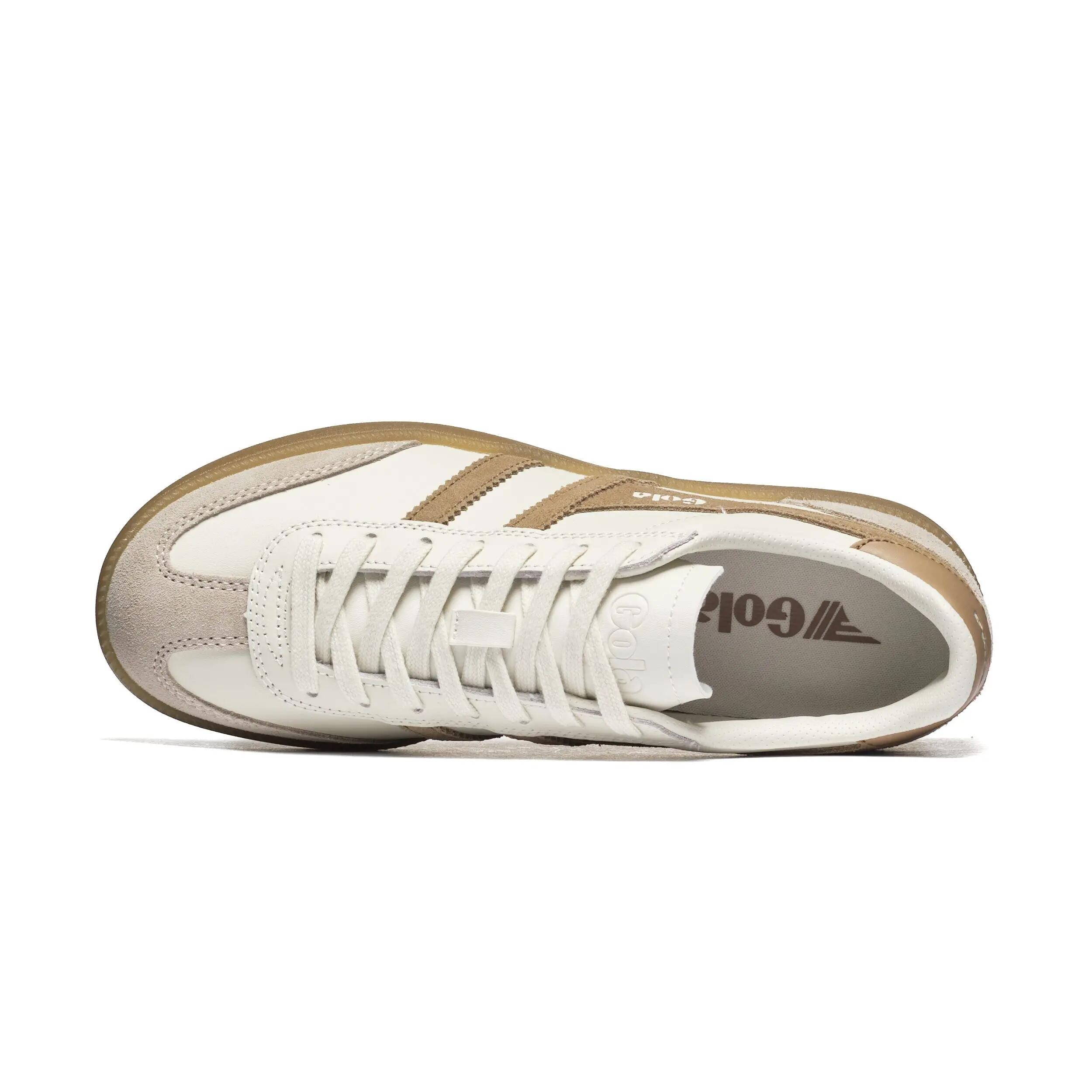 Damskie sneakersy Gola Women's Viper Leather Trainer CLB744AC 4/6