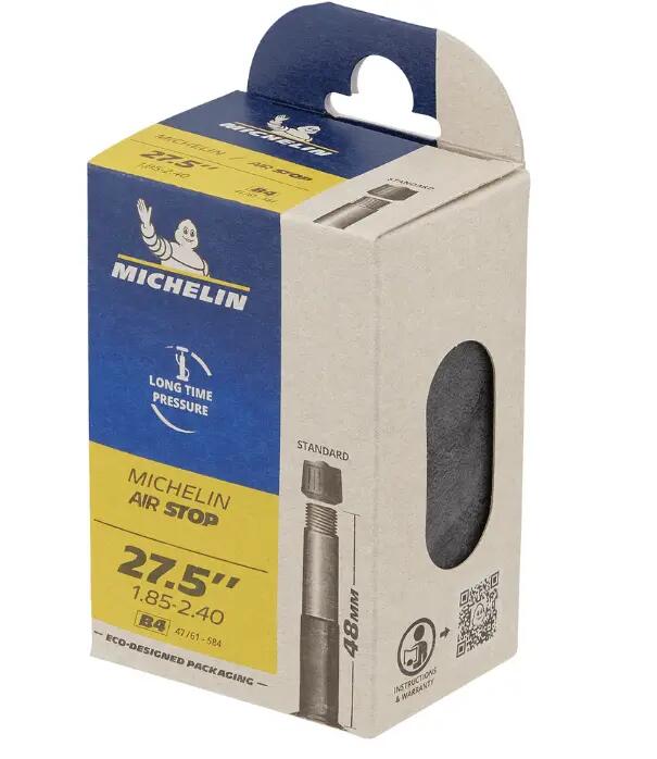Camera MTB Michelin Tube Air Stop 27.5 x 1.85/2.4, Schrader 48mm