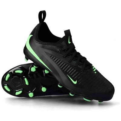 Voetbalschoenen nike model jr. phantom 6 low academy "black/green" voor unisex