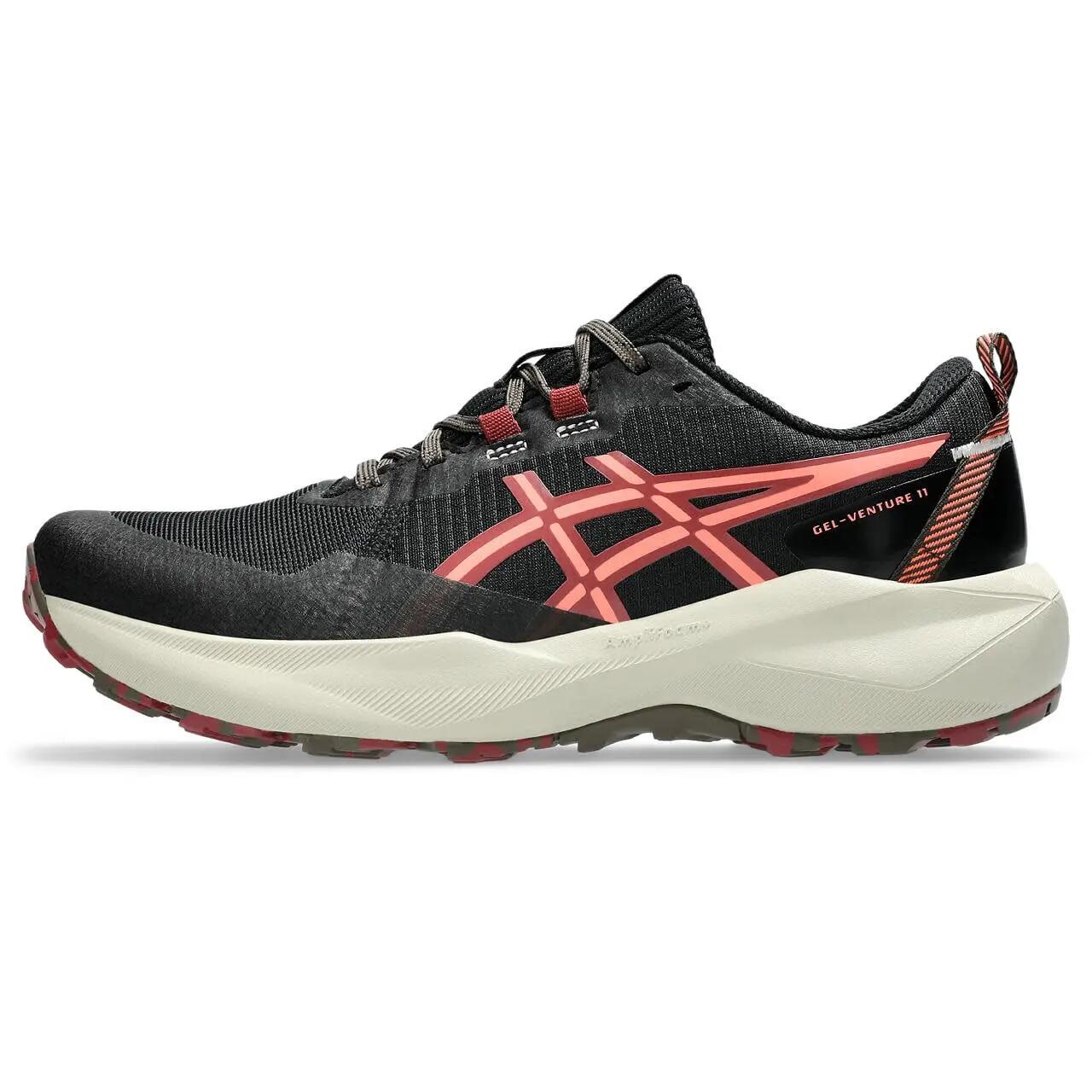 Wanderstiefel Damen - ASICS Gel-Venture 11 - Black/Sun Coral 7/7