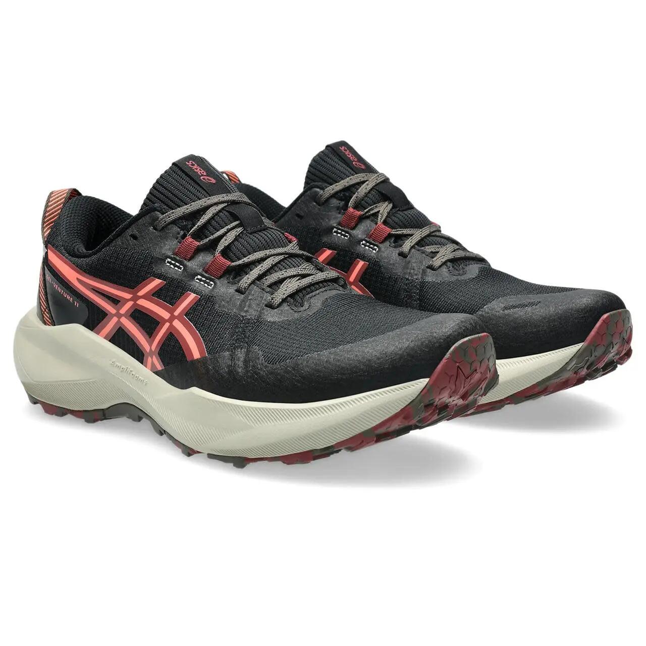 Wanderstiefel Damen - ASICS Gel-Venture 11 - Black/Sun Coral 2/7