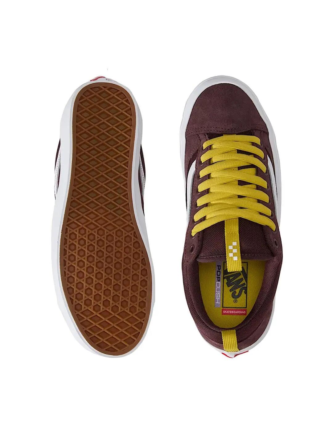 Tênis masculino Vans Old skool 36 Marrom. 4/7