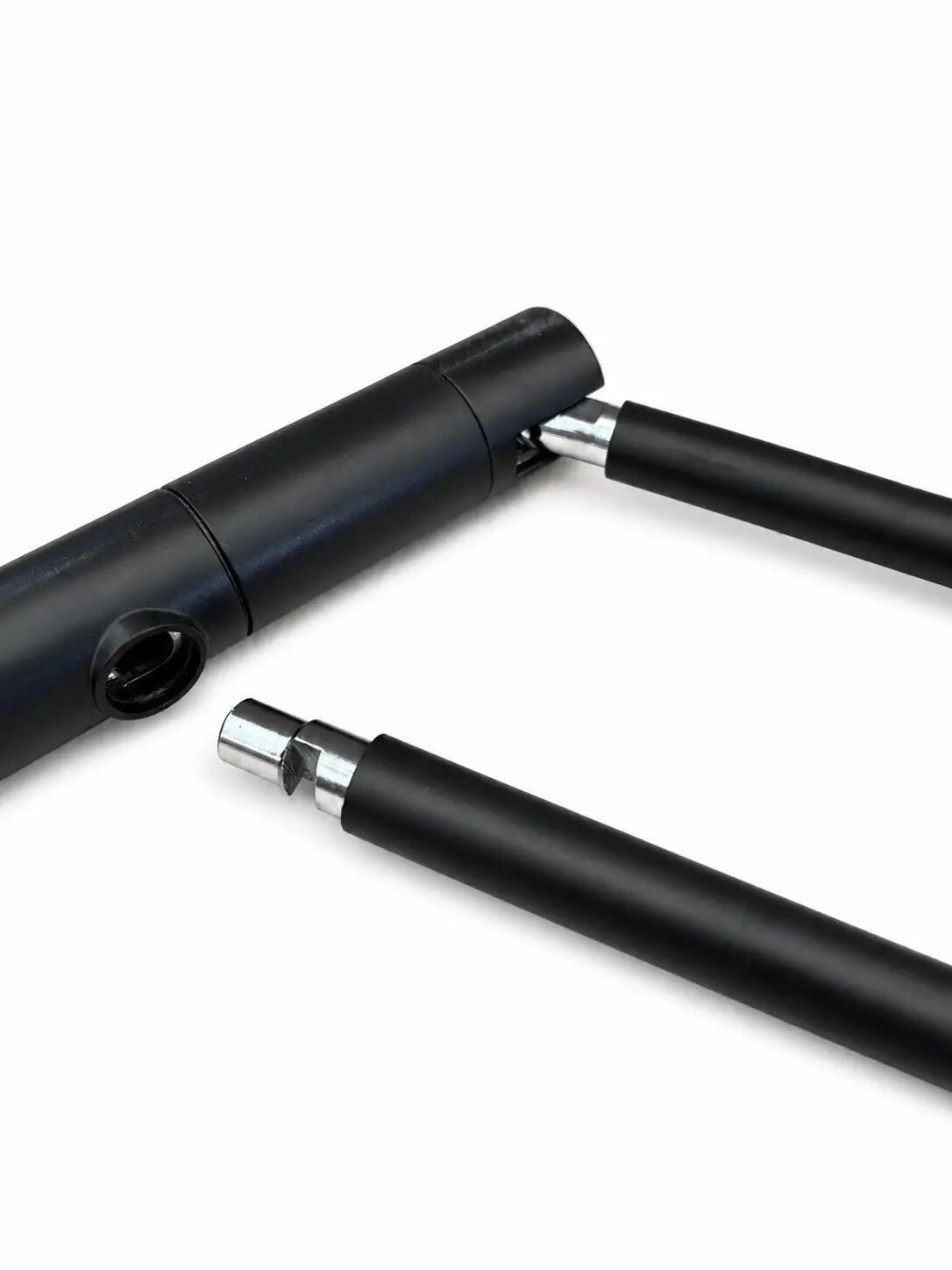 Lucchetto a U Antifurto Bici e Monopattino con 2 Chiavi 20 cm U-Lock 6/7
