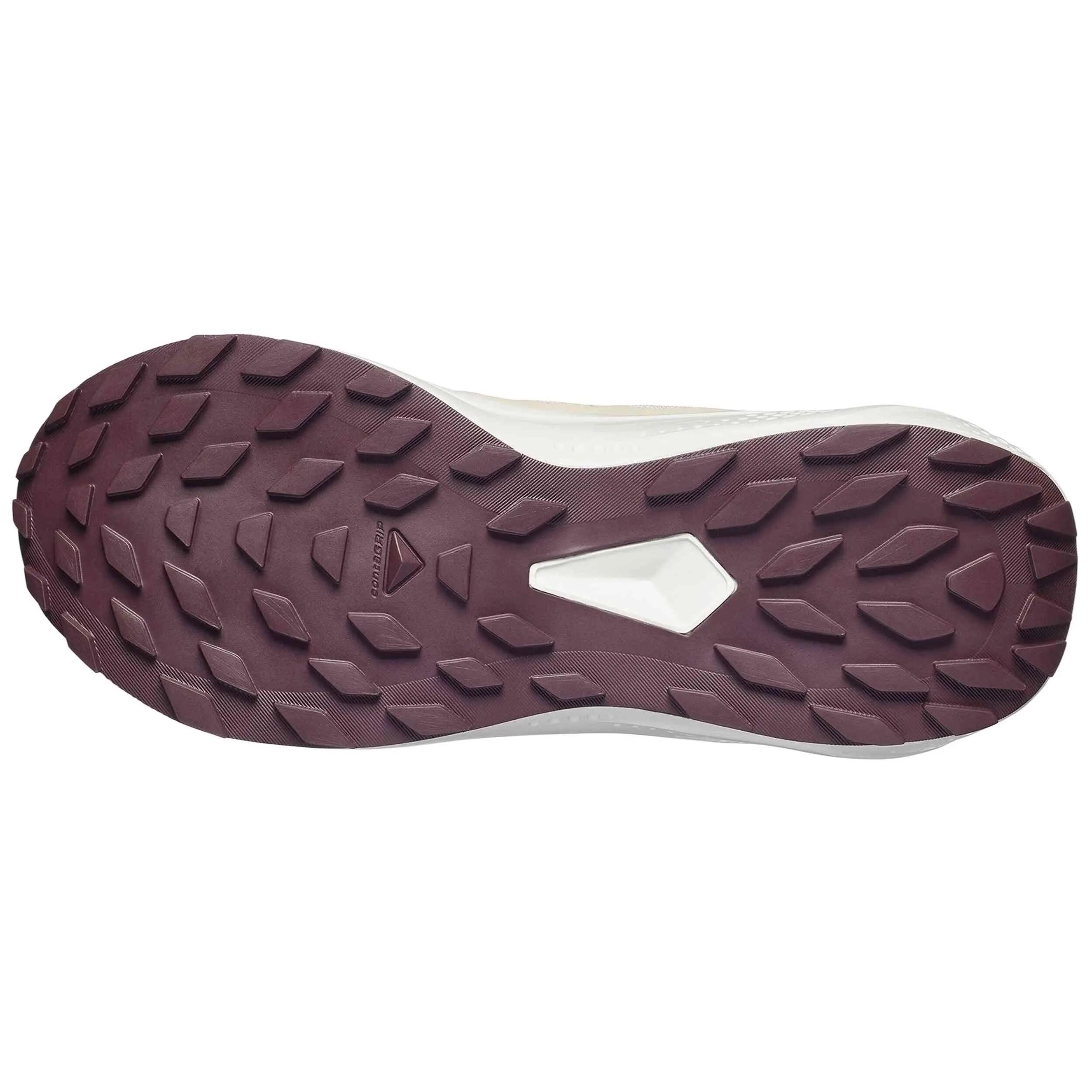 Chaussures de randonnee Salomon modèle Alphaglide "Tapioca / Dawn Pi pour femmes 4/5