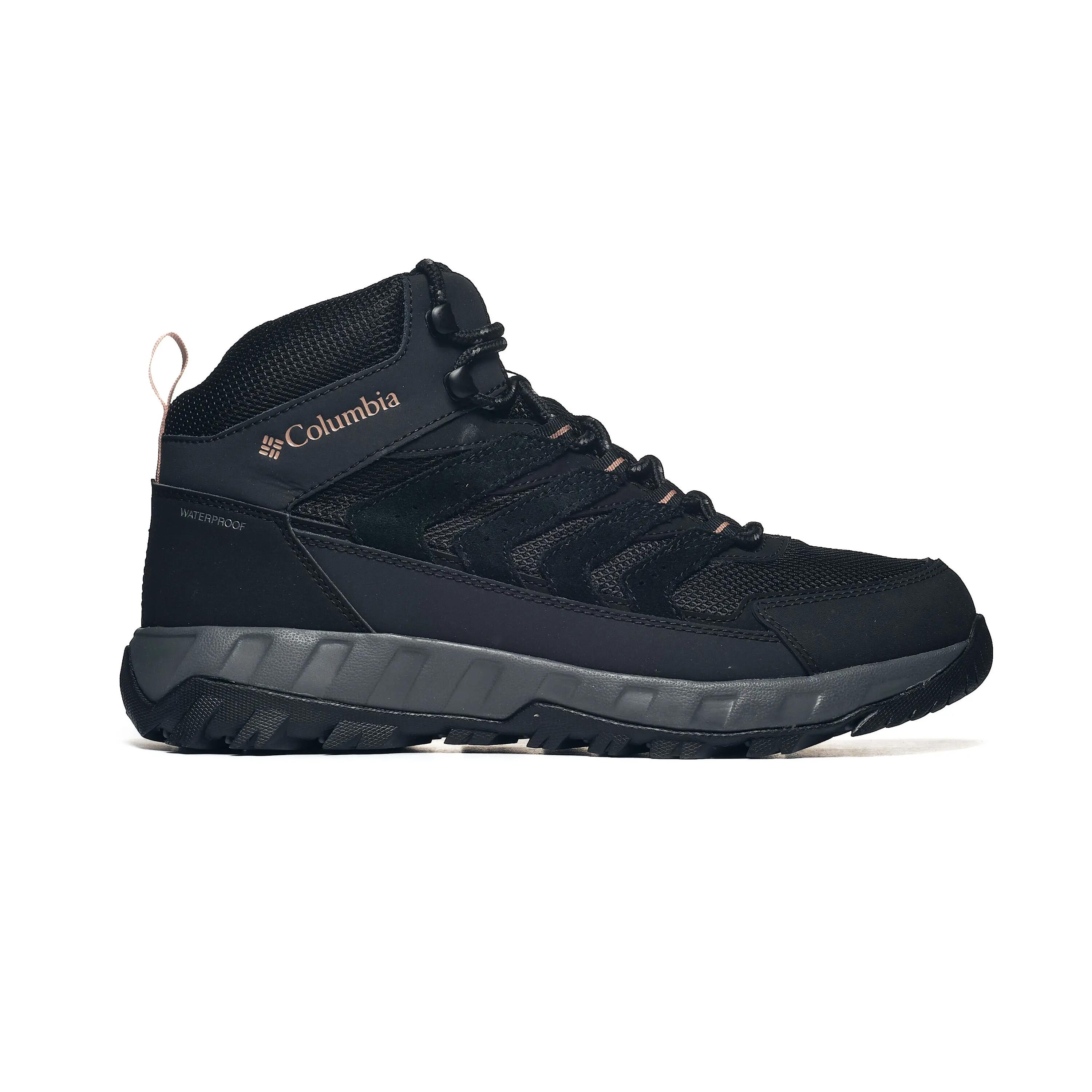 Botas de caminhada Columbia Strata Trail Mid WP Preto 2/10