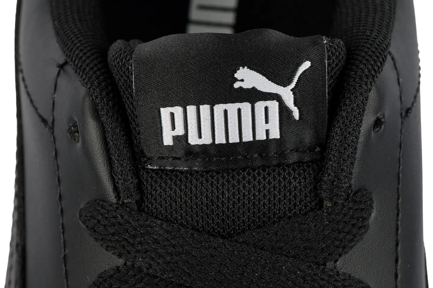 Damskie buty sportowe sneakersy niskie czarne PUMA Rickie Jr 12/12