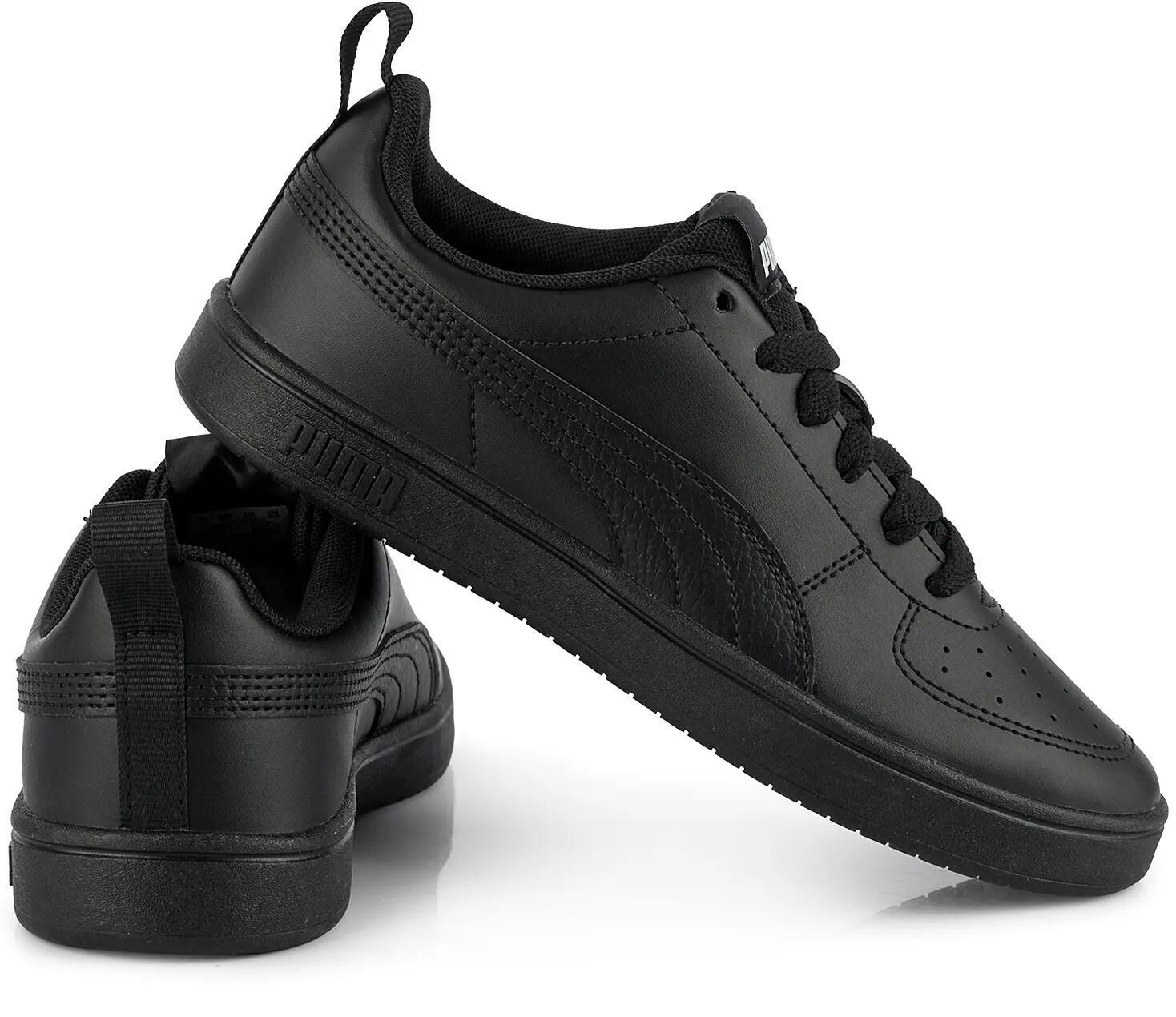 Damskie buty sportowe sneakersy niskie czarne PUMA Rickie Jr 10/12