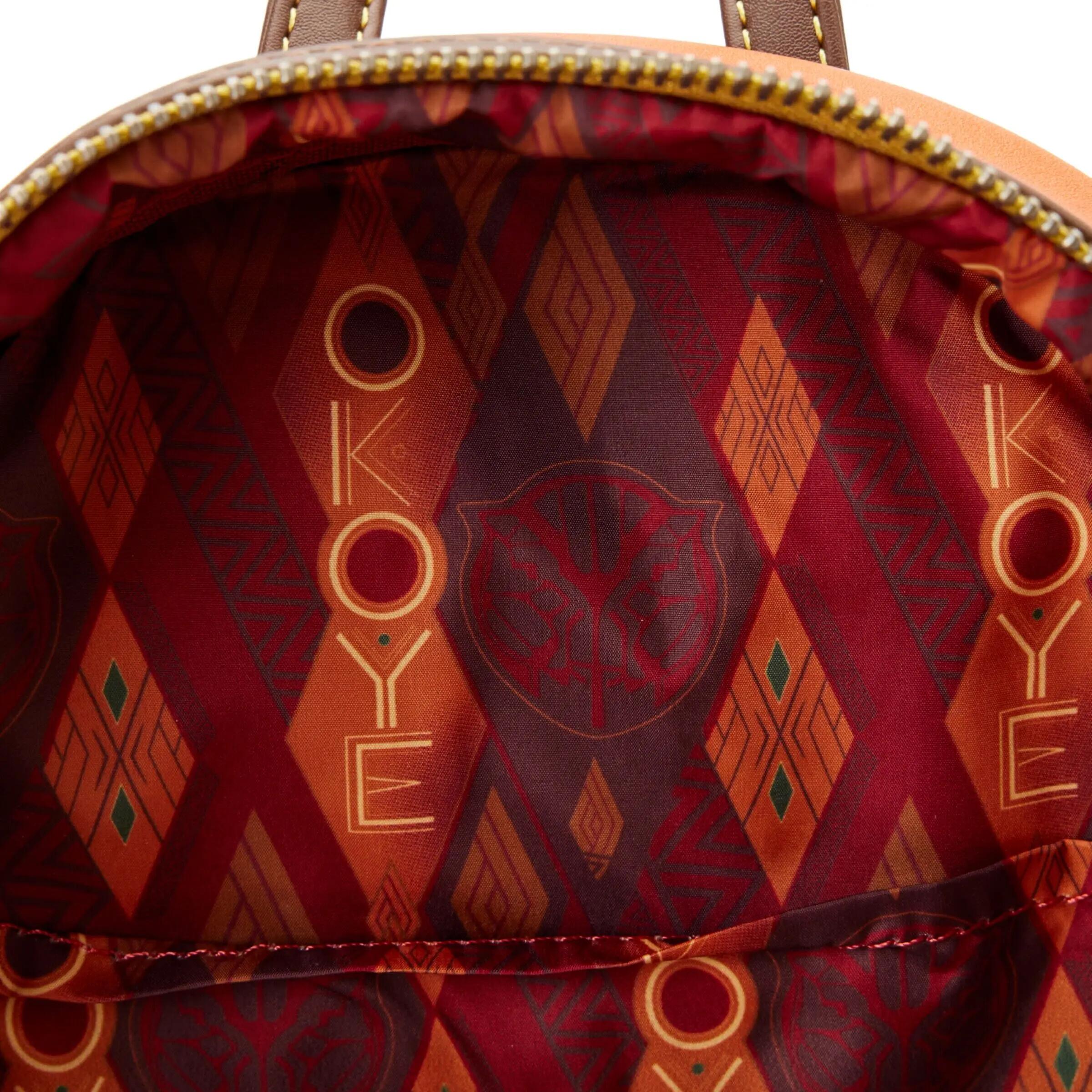 Dziecięcy plecak Loungefly LF MARVEL BLACK PANTHER OKOYE COSPLAY MINI BACKPACK 4/5