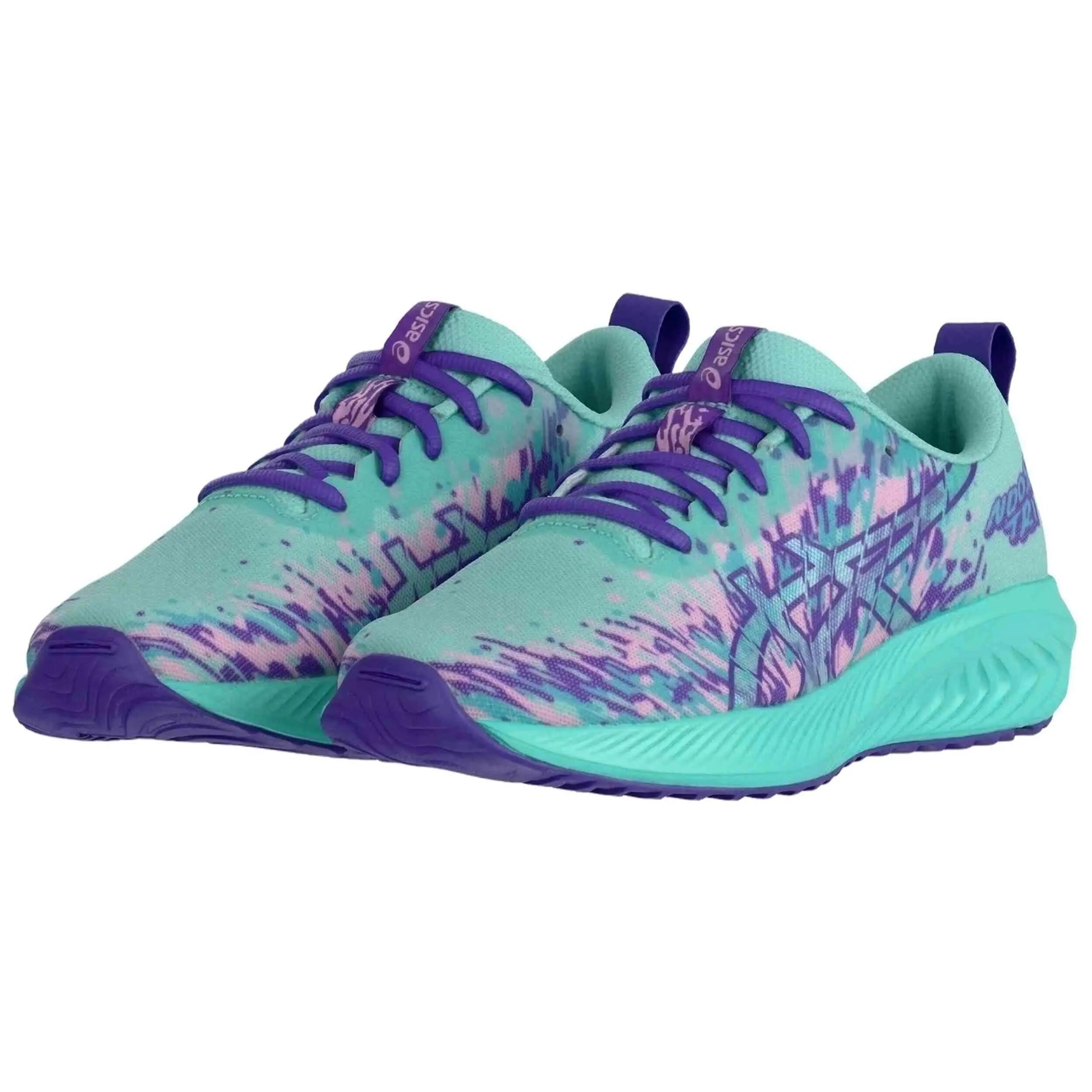 Tênis de corrida Asics modelo GEL-NOOSA TRI 16 GS "Illumin para crianças unissex 4/5
