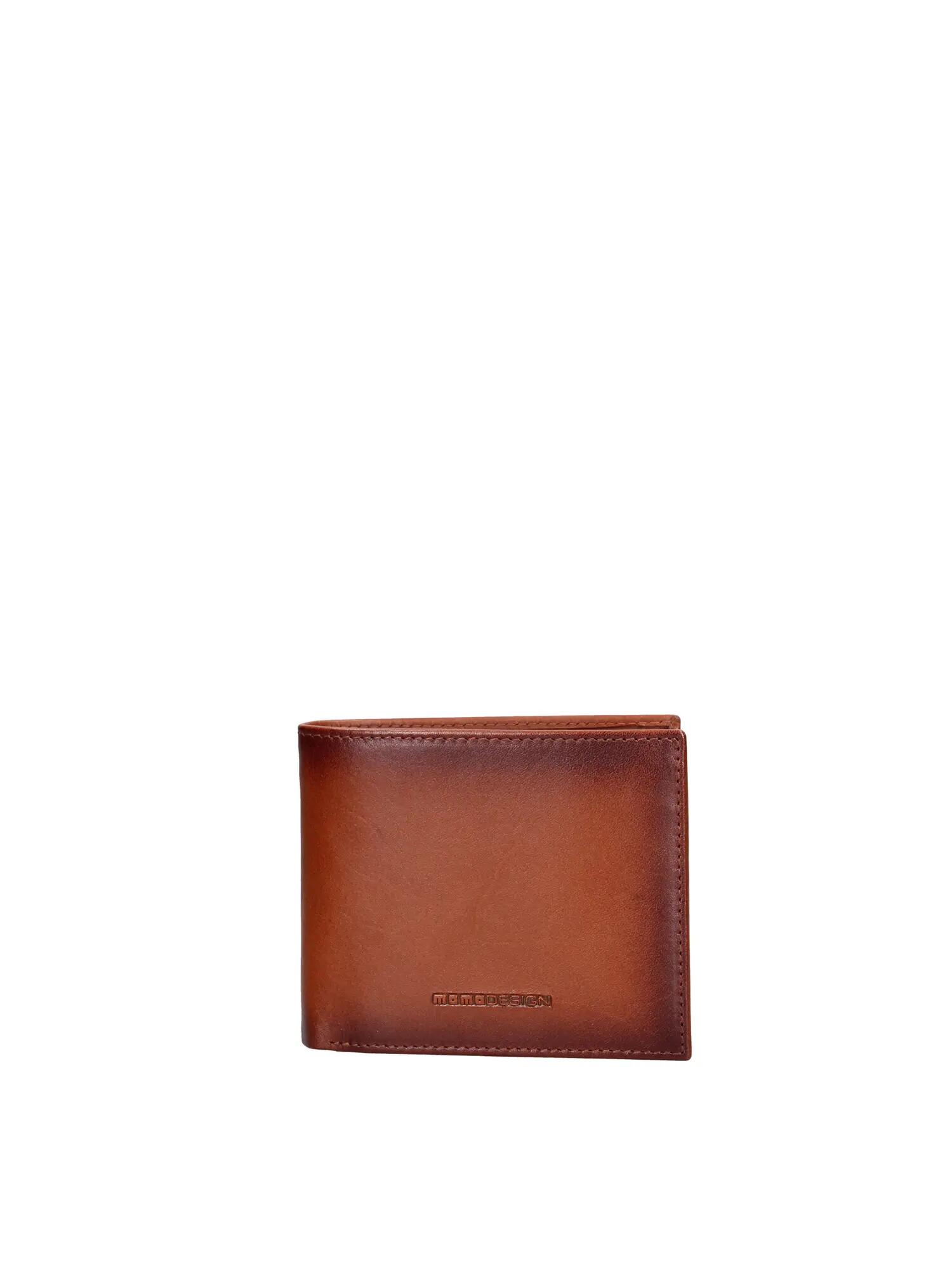 Portofel Bărbați Momo Design Piele Naturală Compact 11,5x9 cm