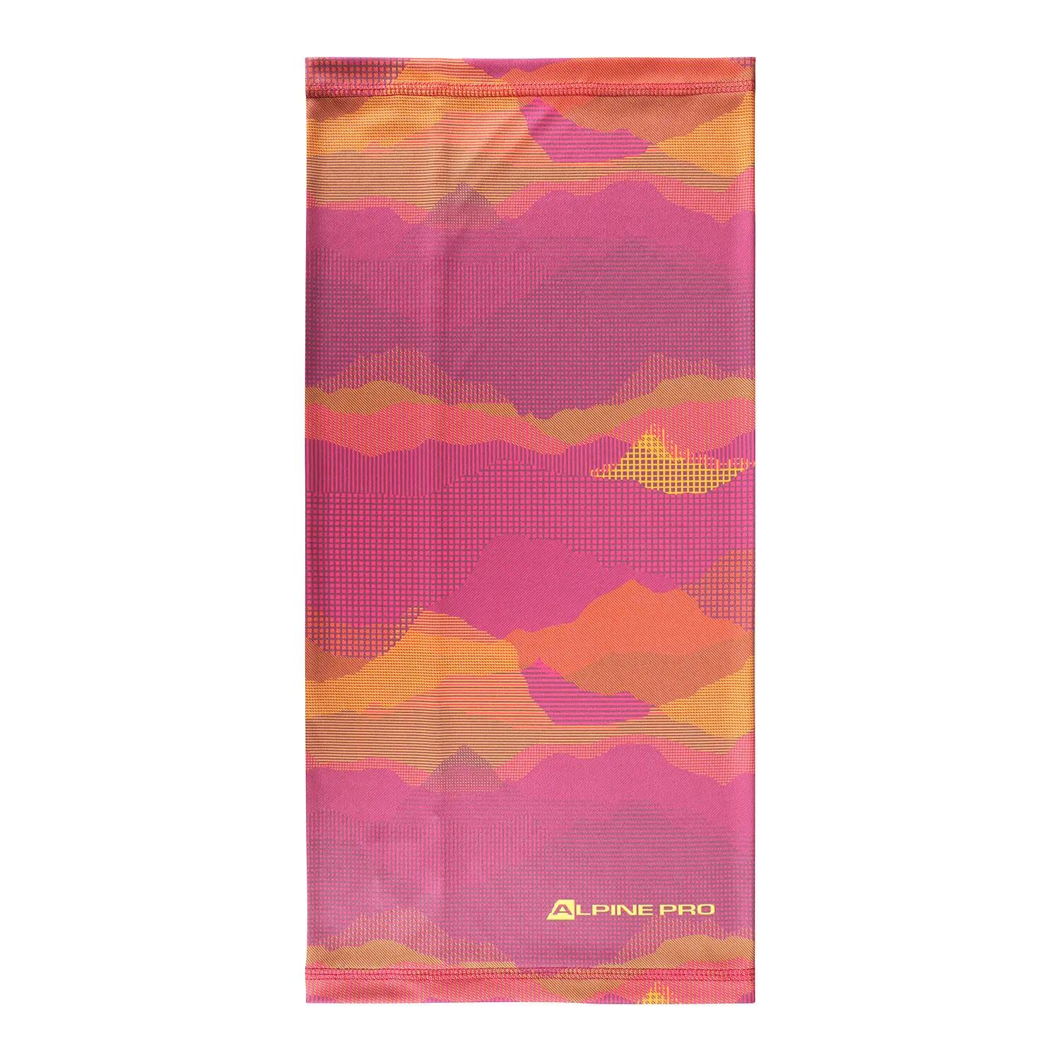 Braga de cuello multifunción RAHUL 3 unisex ALPINE PRO Fucsia 2/2