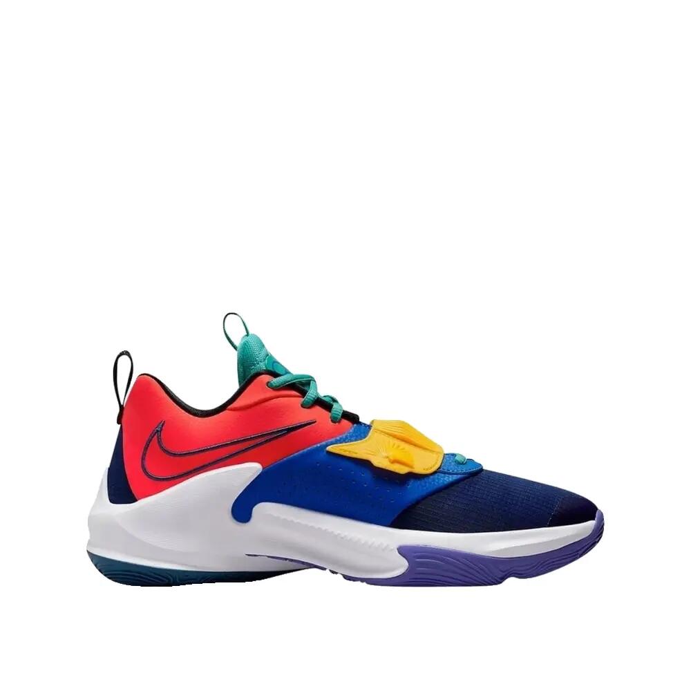 Zapatillas de baloncesto Nike Zoom Freak 3 Amarillo/Rojo 3/7