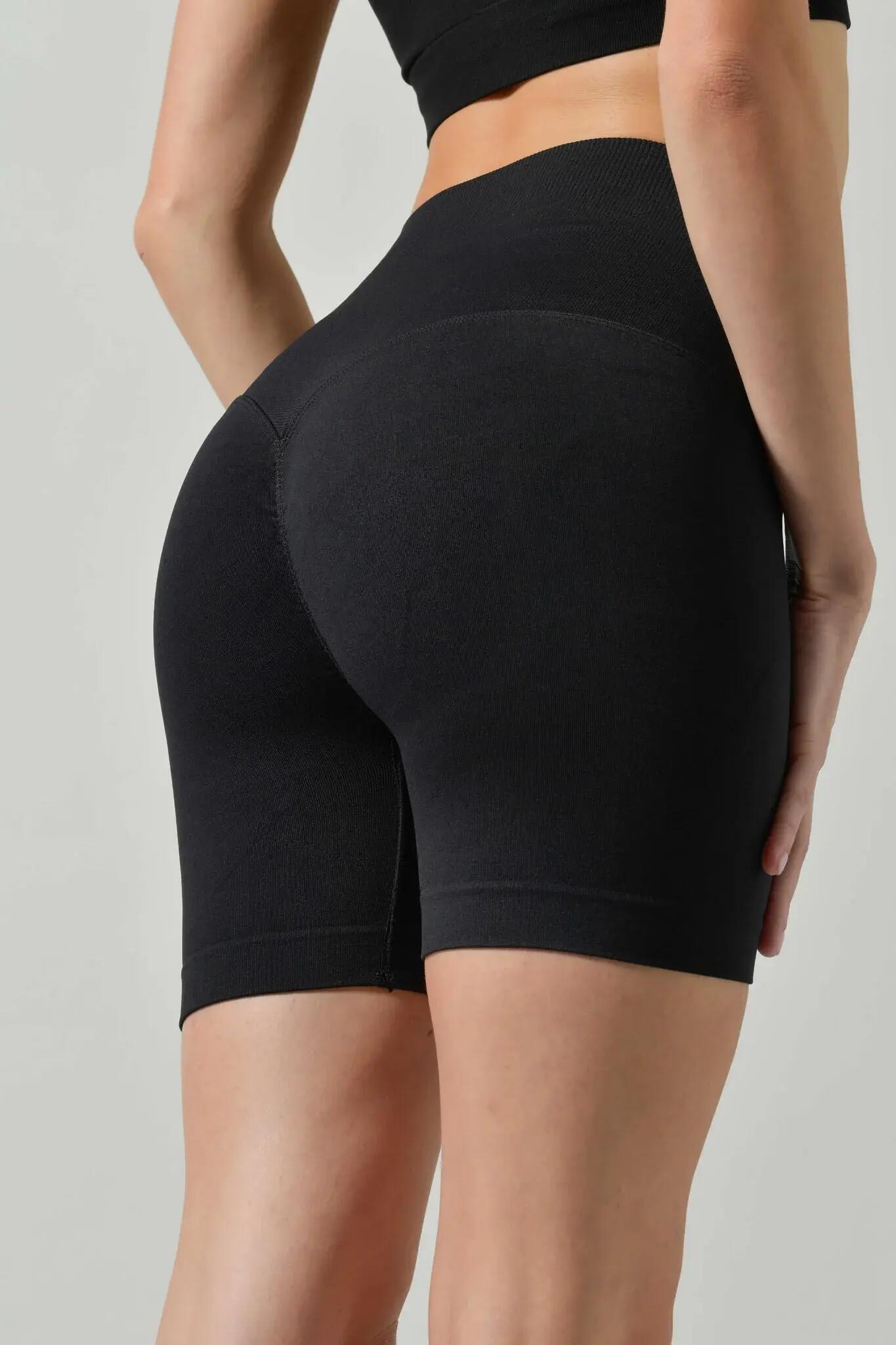 Dámské legíny Omm Yoga by Risalti Sculpt s vysokým pasem a push-up vzorem 4/4