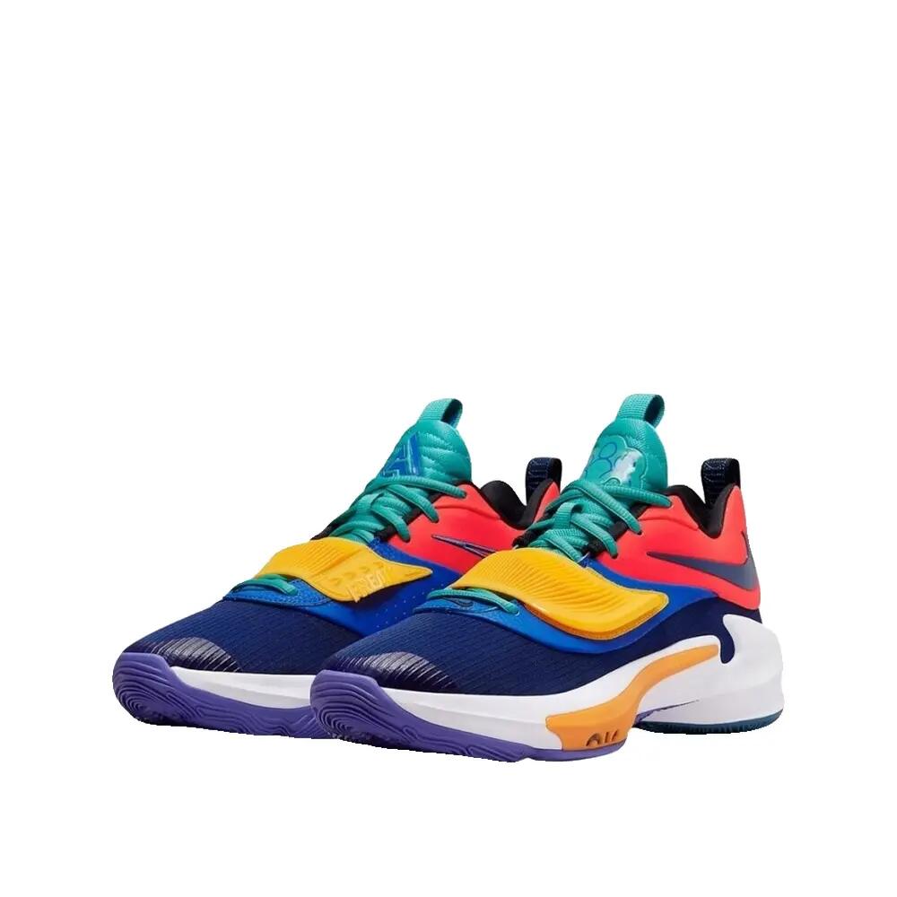 Zapatillas de baloncesto Nike Zoom Freak 3 Amarillo/Rojo 2/7