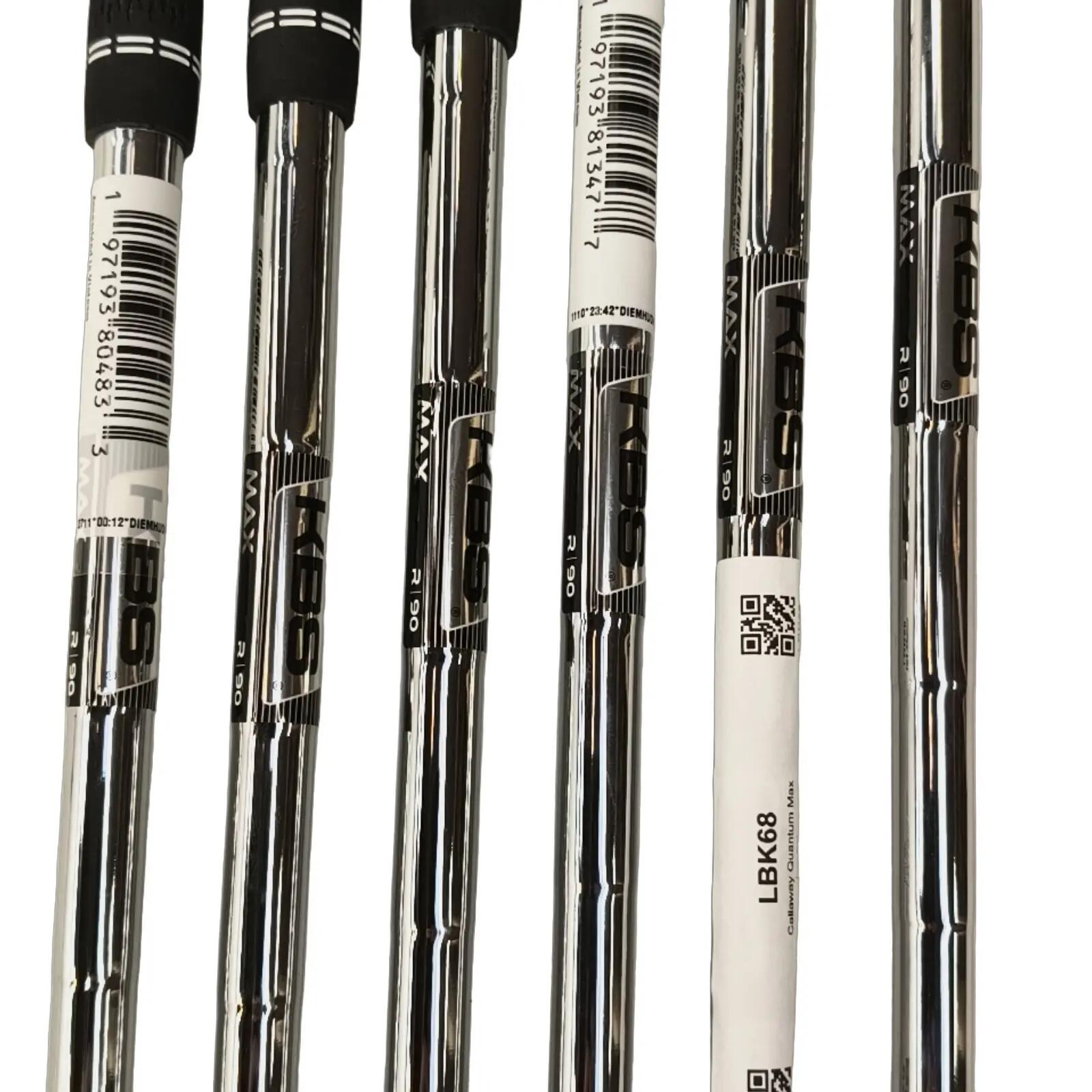 Callaway Quantum Max  IJzerset / 6-PW+AW  / Flex Regular / Staal 4/7