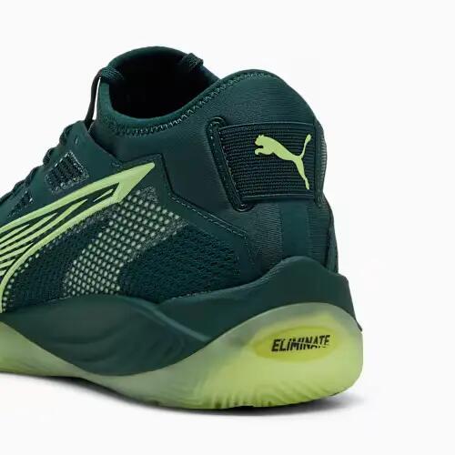 Sapatos de andebol PUMA Eliminate NITRO SQD 4 Verde 4/6