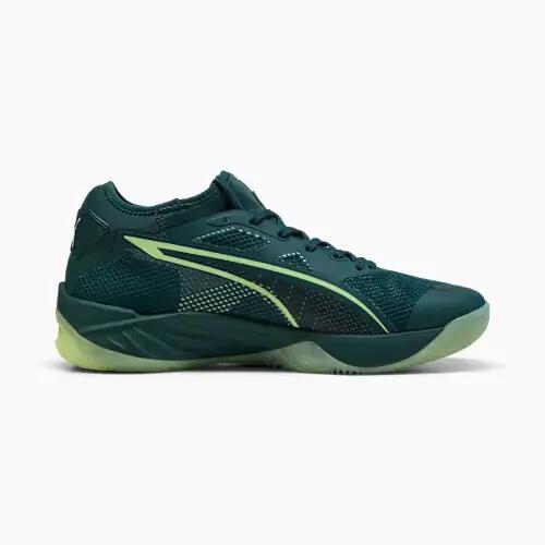 Sapatos de andebol PUMA Eliminate NITRO SQD 4 Verde 2/6
