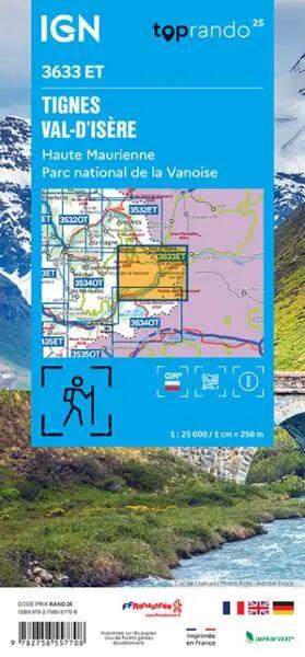 3633ET TIGNES - VAL D'ISERE HTE MAURIENNE-PN DE LA VANOISE 2/2