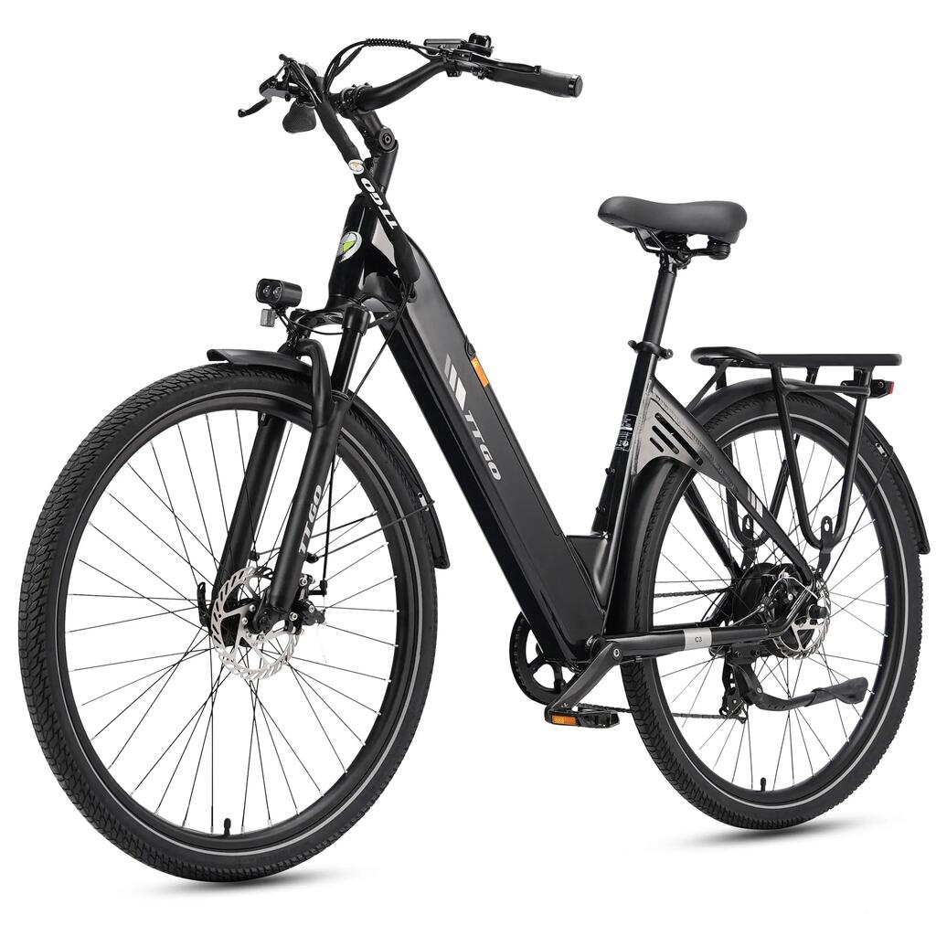 C3 SE Градски Електрически Велосипед, Мотор 250W, 36V 18Ah, Гуми 28" Всъдеход