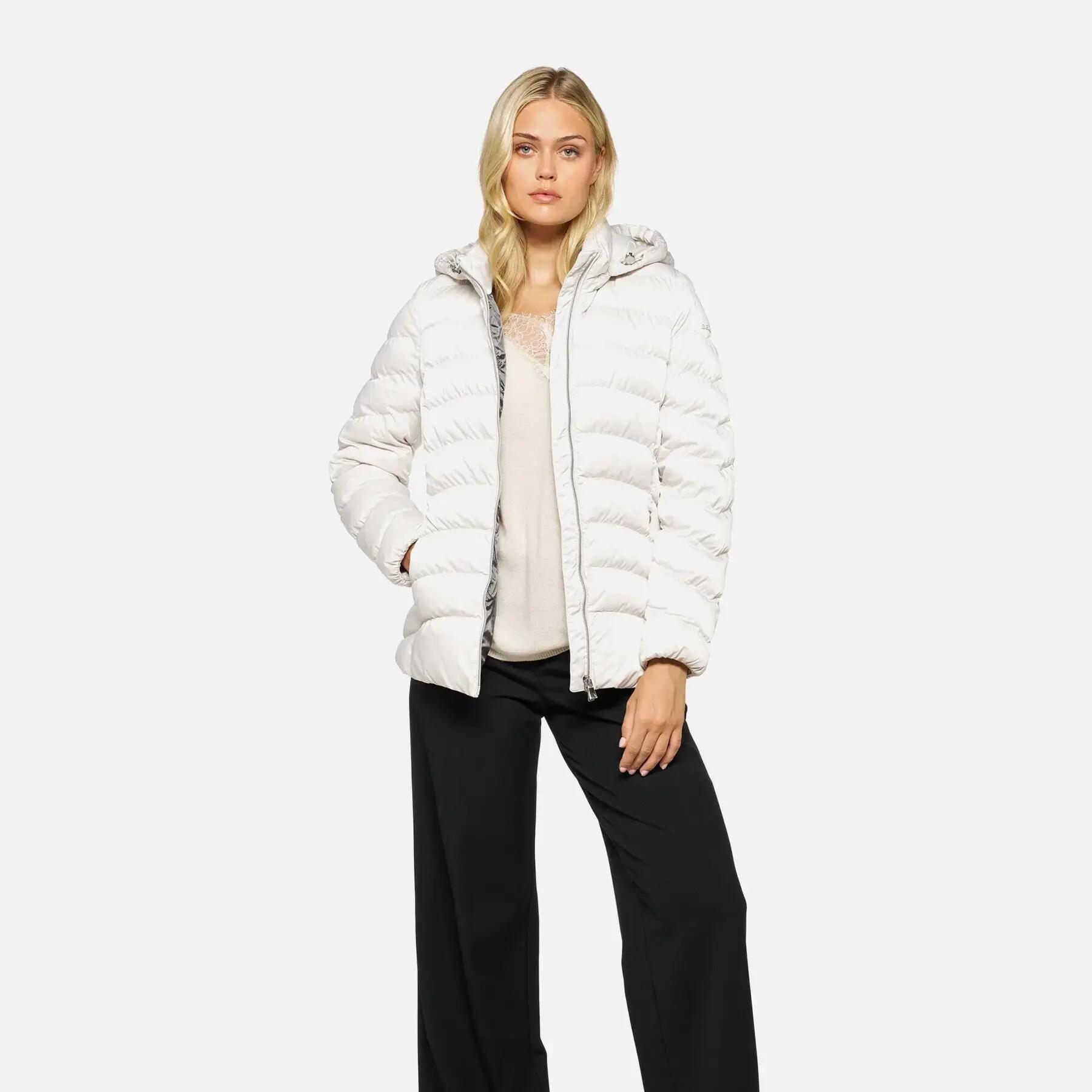 Daunenjacke  mit Kapuze, Damen Geox Zosma 6/7