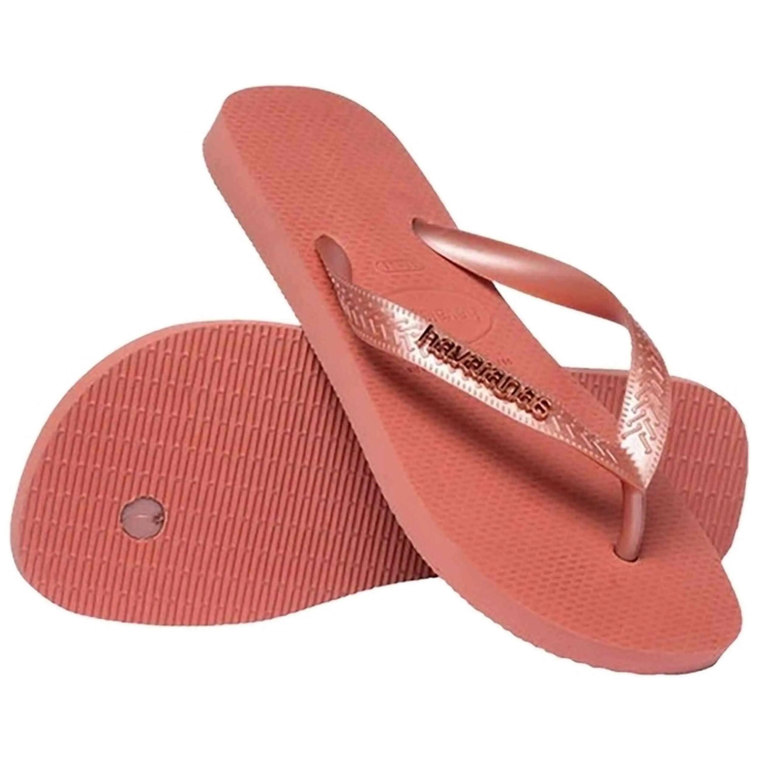 Sandales Havaianas modèle Top Logo Metallic pour femmes 3/3