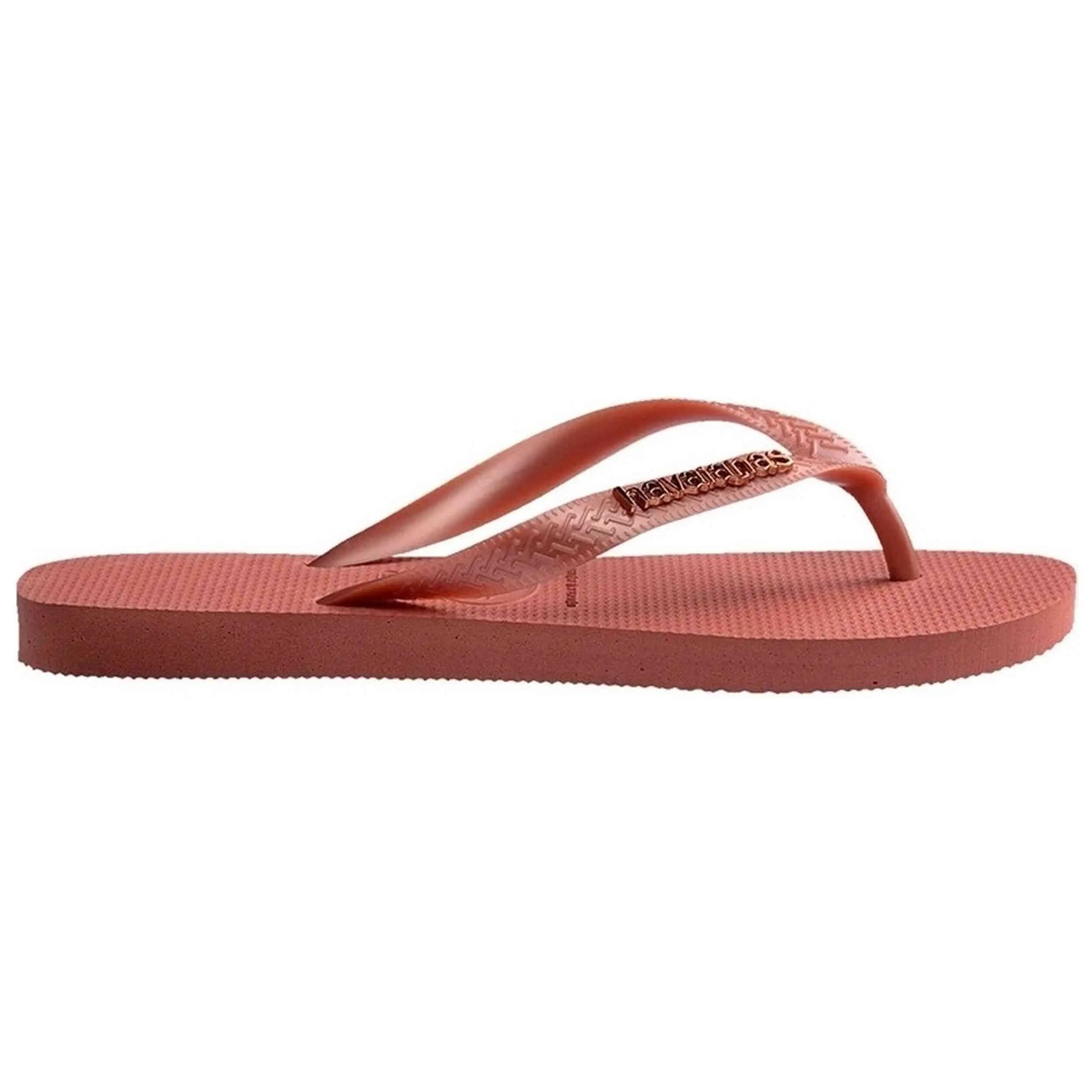 Sandales Havaianas modèle Top Logo Metallic pour femmes 2/3
