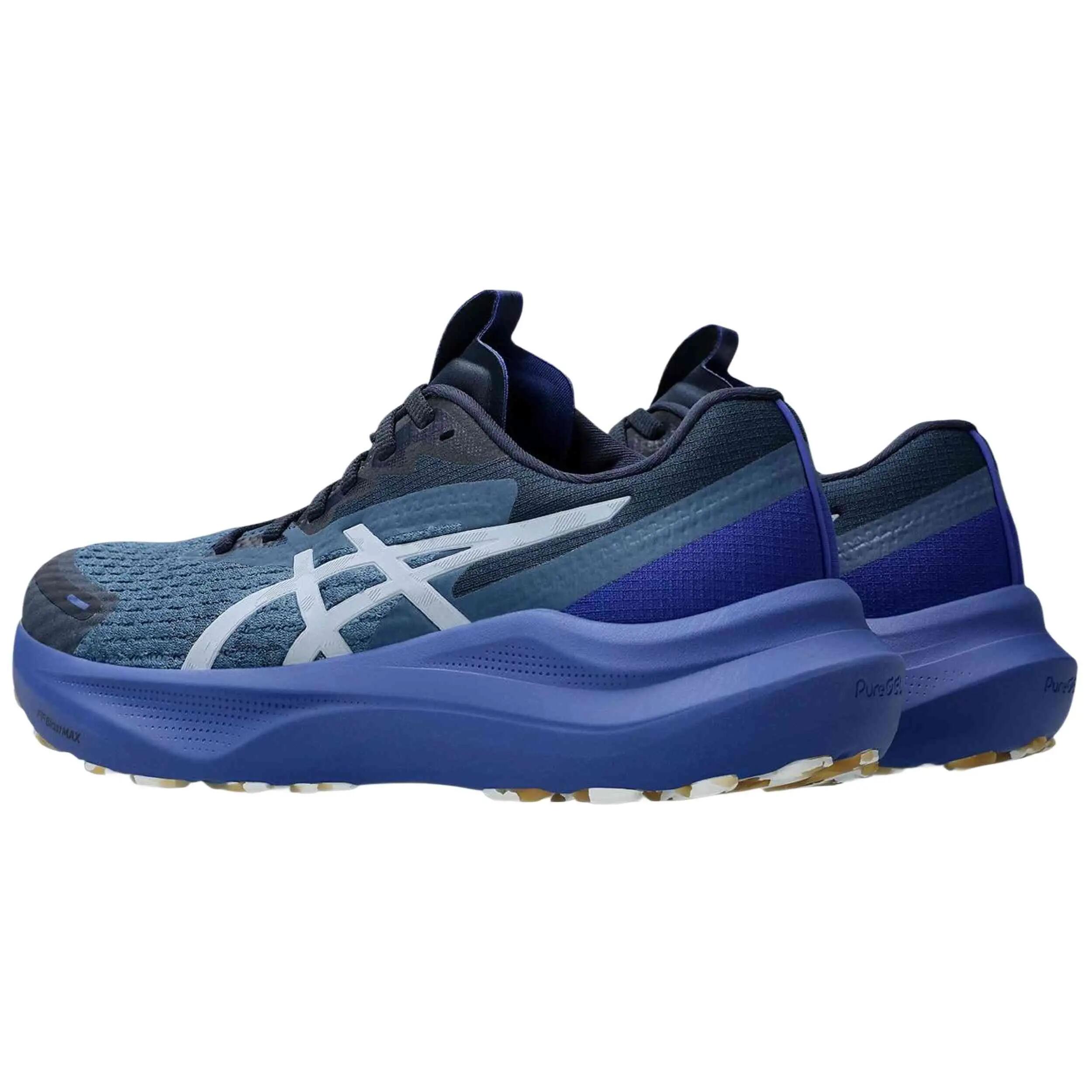 Hardloopschoenen Asics model Gel-Nimbus 25 "Blue/White" voor unisex 4/5