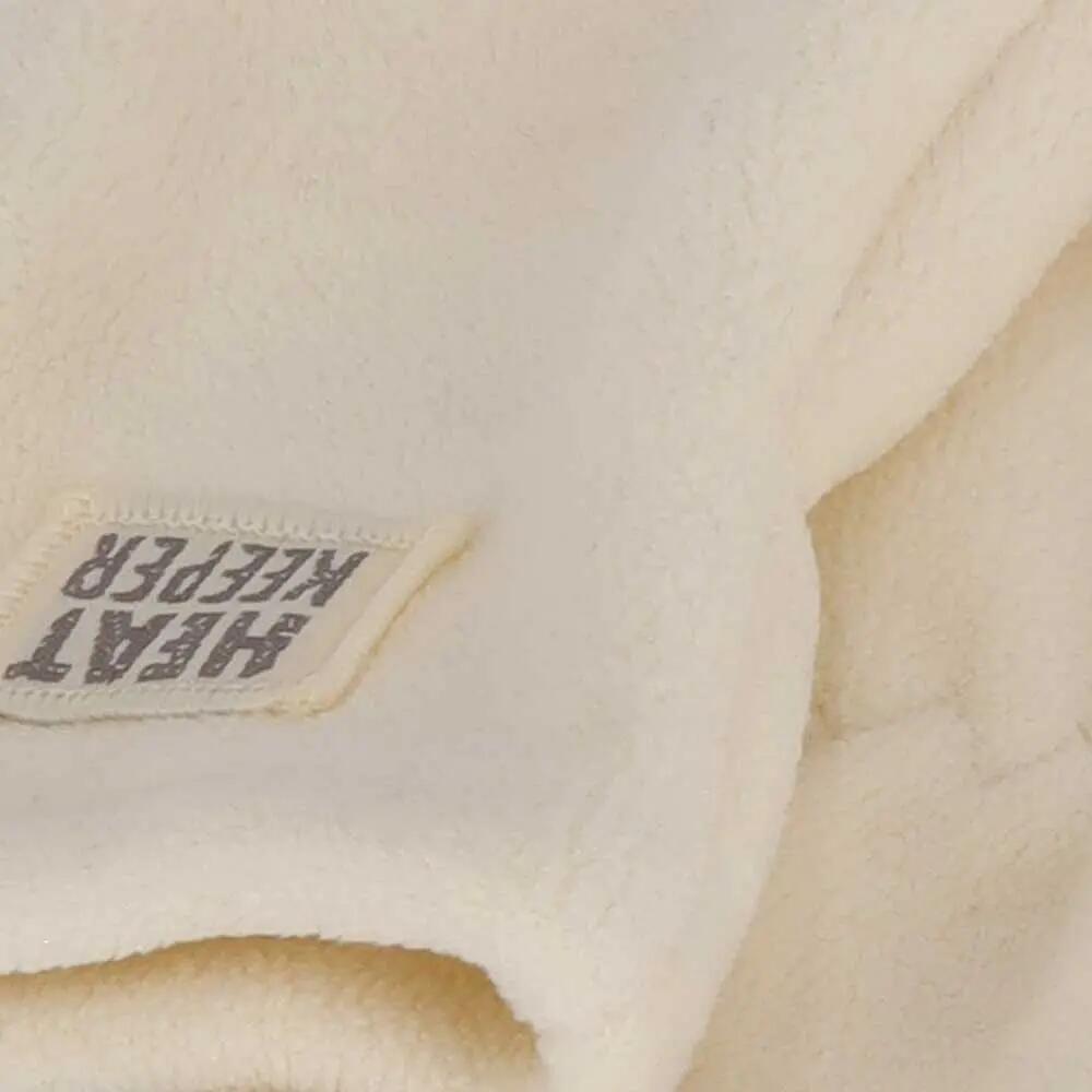 Gants Thermiques Polaire Femme - Blanc cassé 2/4