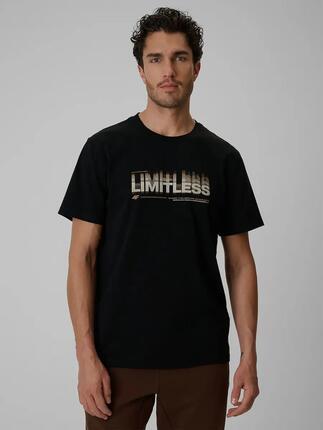 T-shirt regular z nadrukiem męski 4F 4FRSS26TTSHM4227