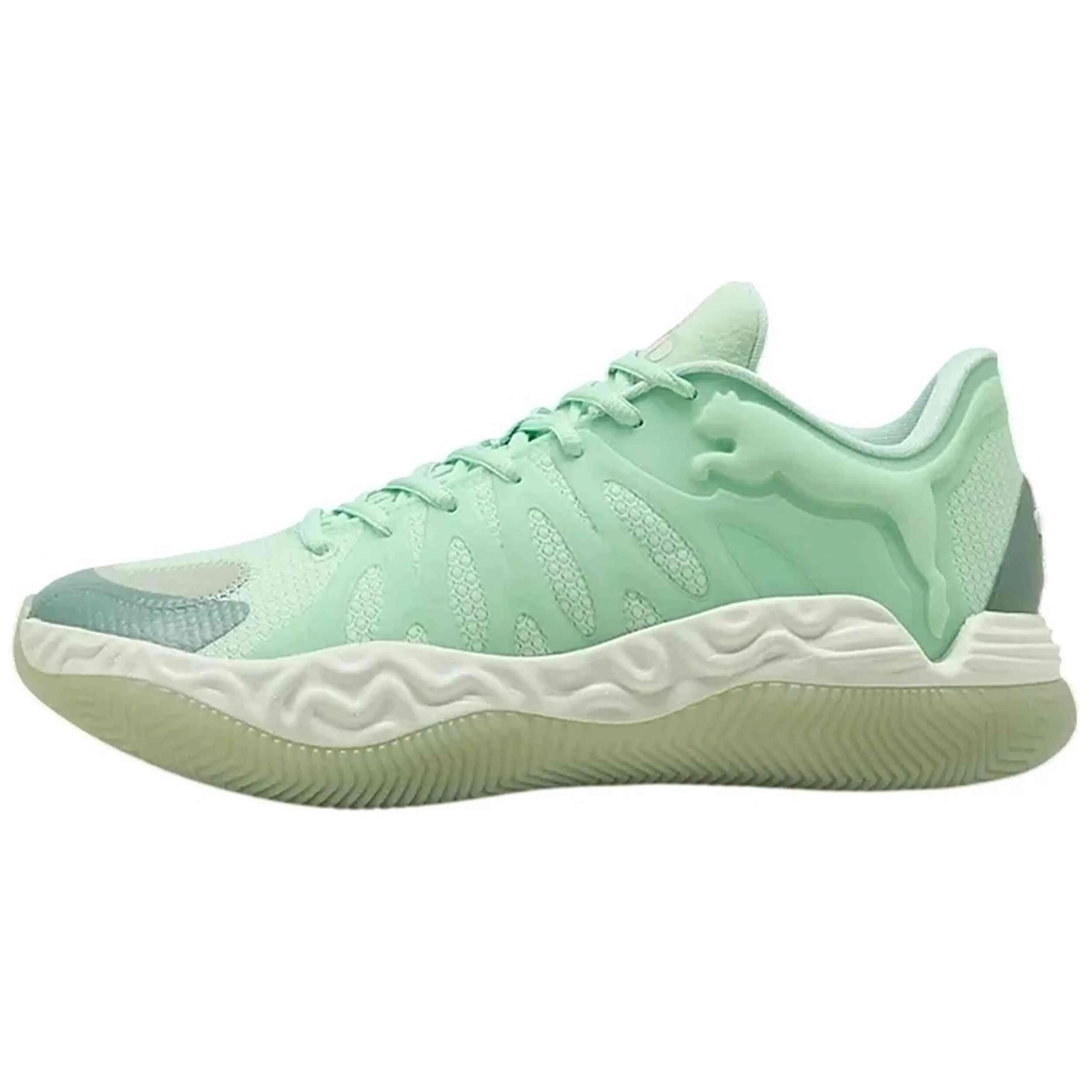 Tênis de basquete Puma modelo Hali 1 Low "Fresh Mint-Green" para homem 2/5