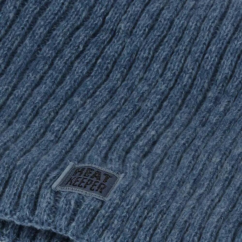 Thermo Nekwarmer Dames - Denim Melange 2/3