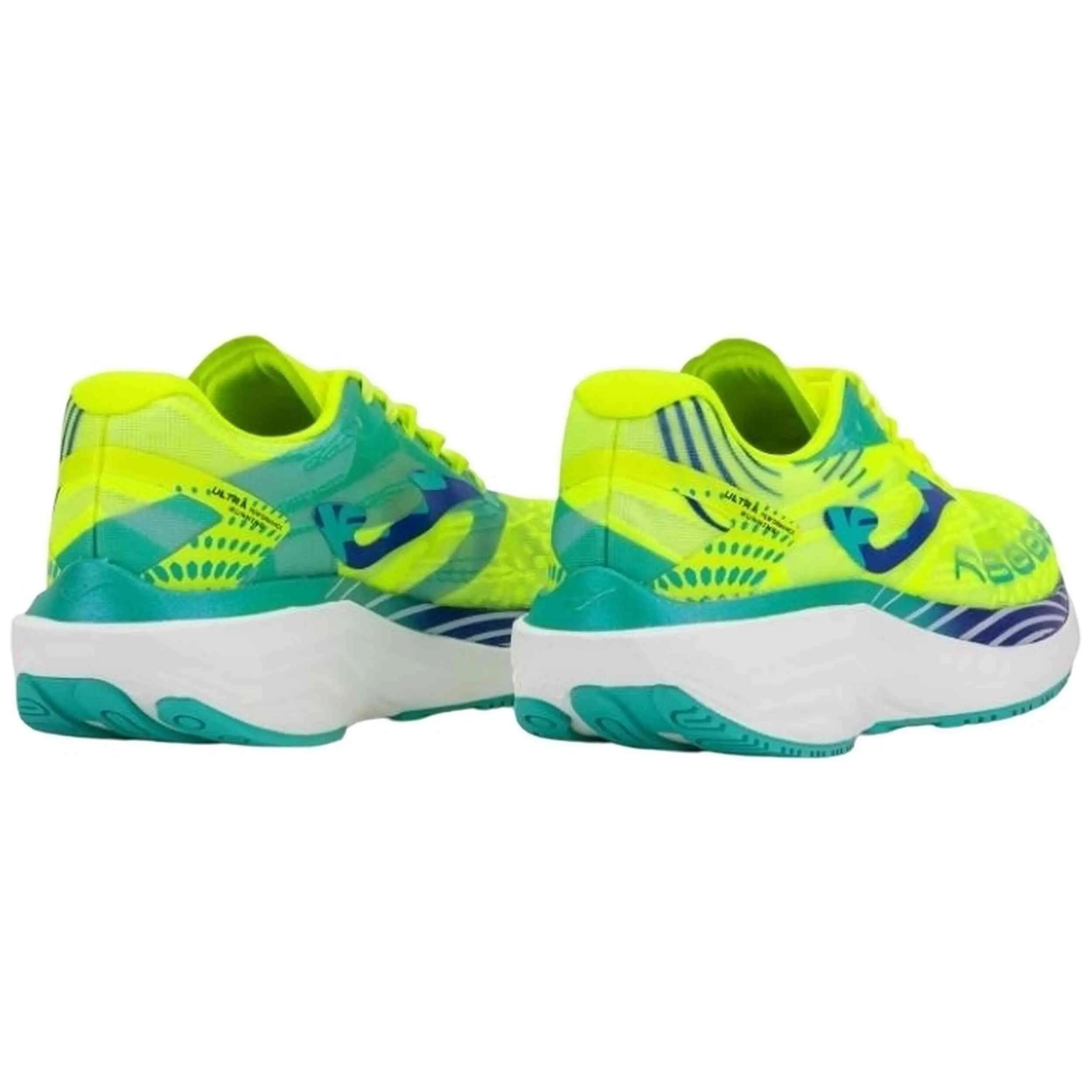 Zapatillas de running Joma modelo R6000 26 "Amarillo Flúor" para hombre 3/4