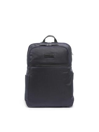 Sac à dos Momo Design homme noir simili cuir avec fermeture zip - Casual