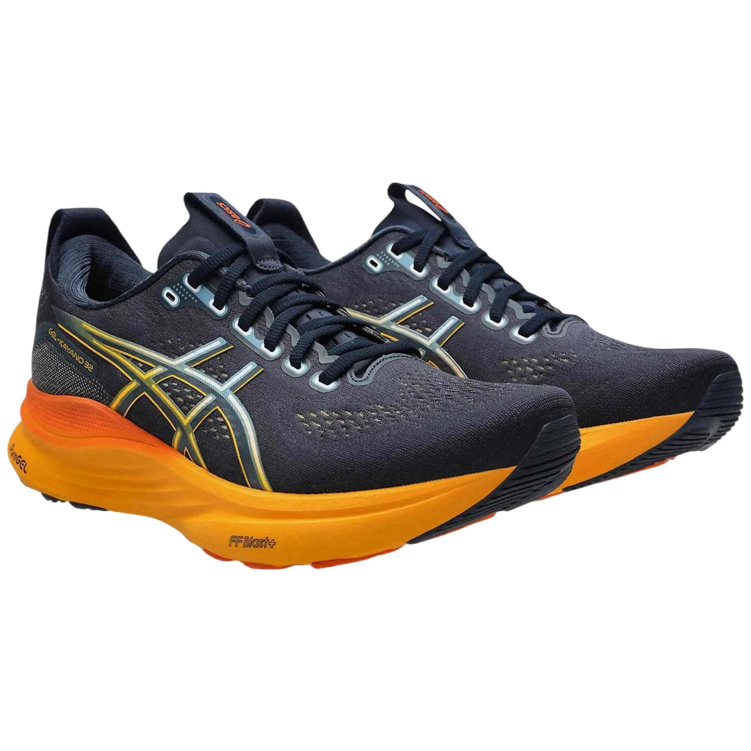 Laufschuhe Asics Modell Gel-Kayano 30 "Black/Orange" für männer 2/5