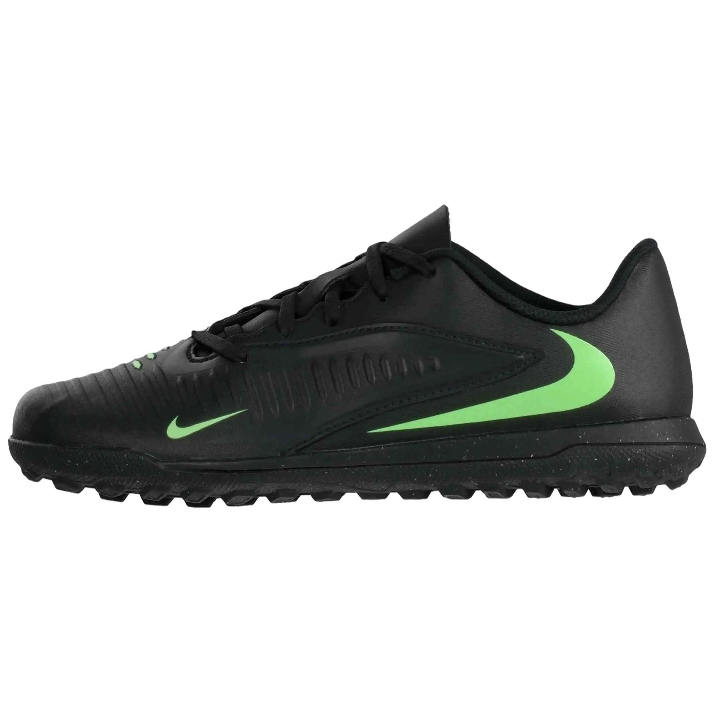 Sapatilhas Nike modelo Jr. Phantom 6 Low Club "Black/Illus para crianças unissex 3/5