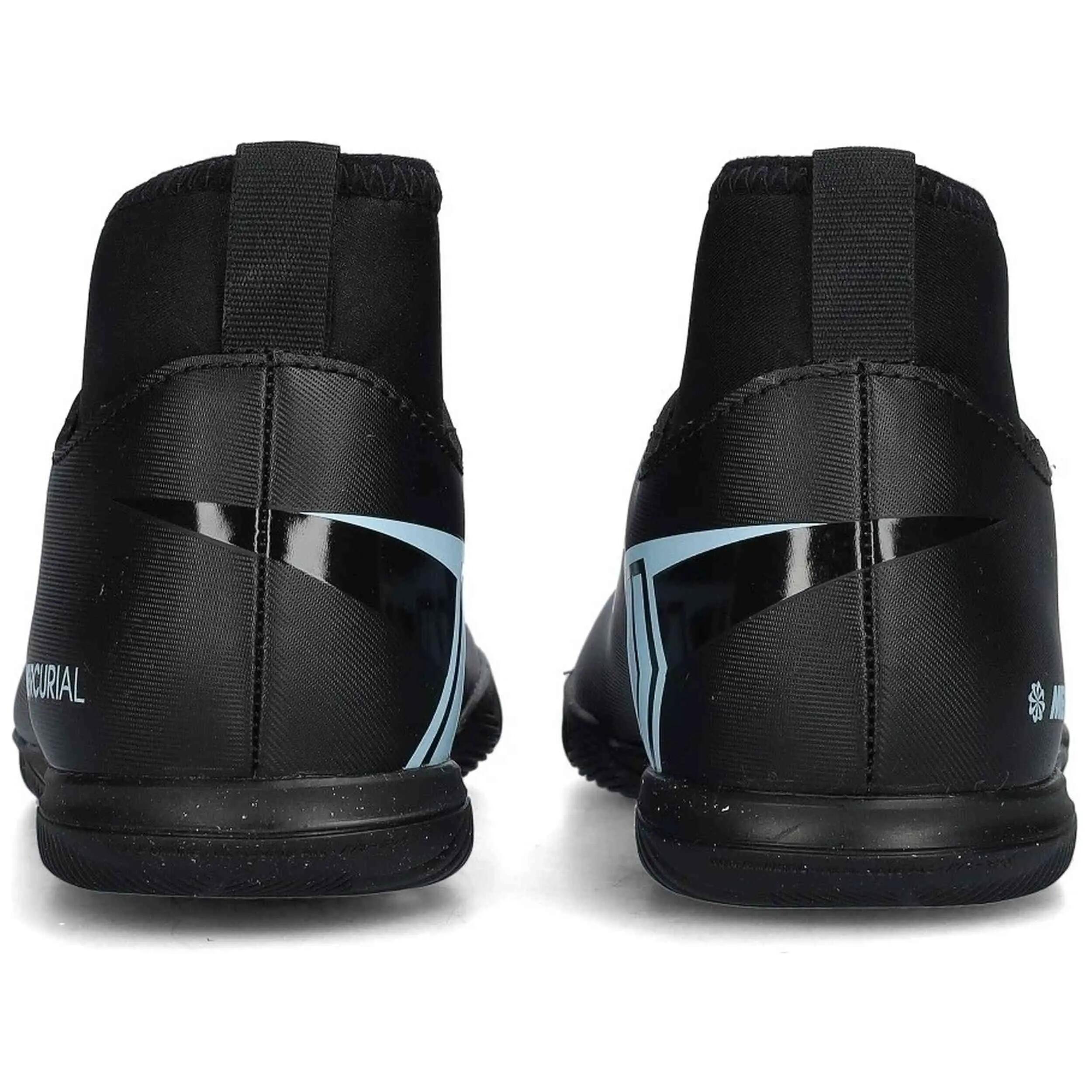 Chuteiras Nike modelo Jr. Mercurial Superfly 10 Club "Blac para crianças unissex 5/5