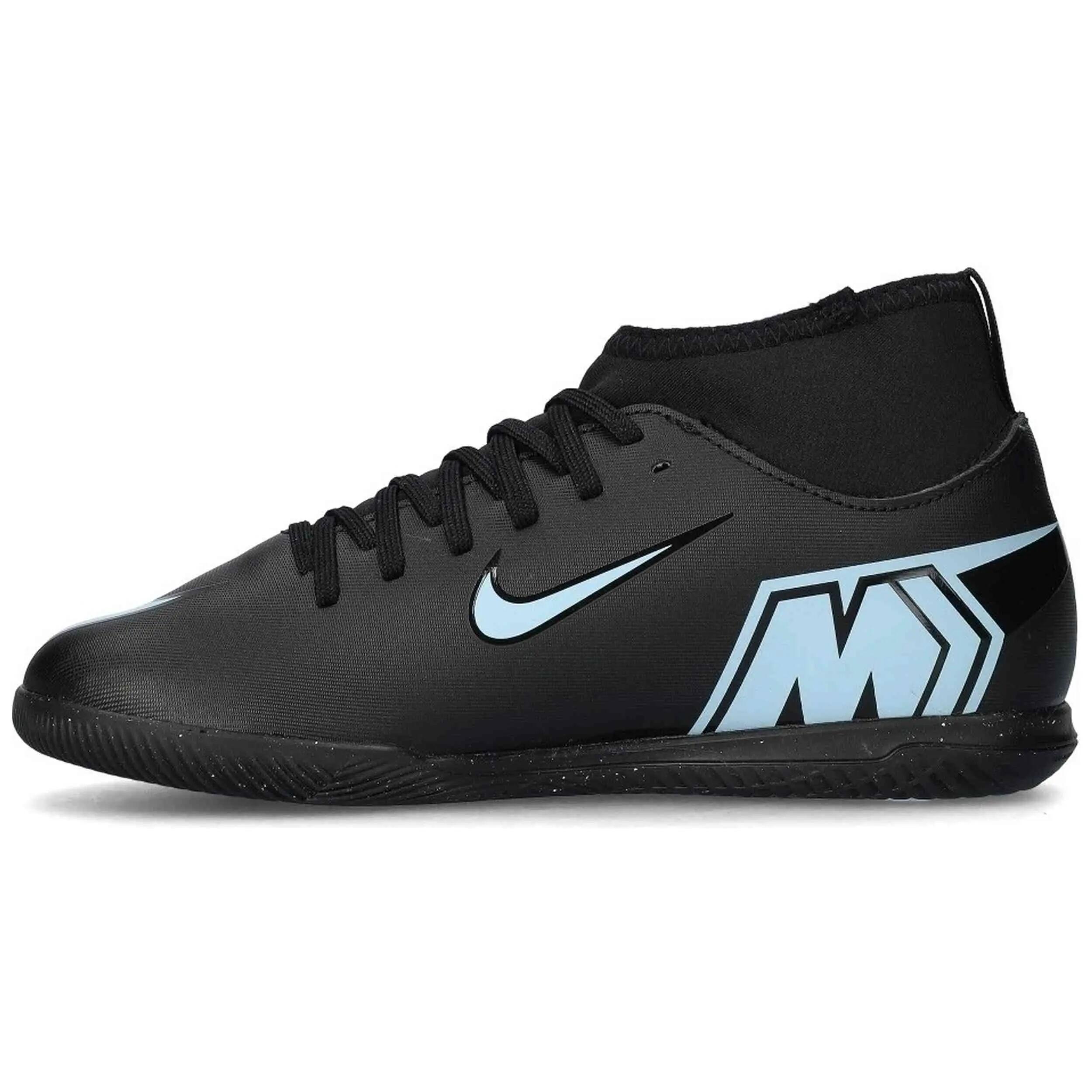 Chuteiras Nike modelo Jr. Mercurial Superfly 10 Club "Blac para crianças unissex 3/5