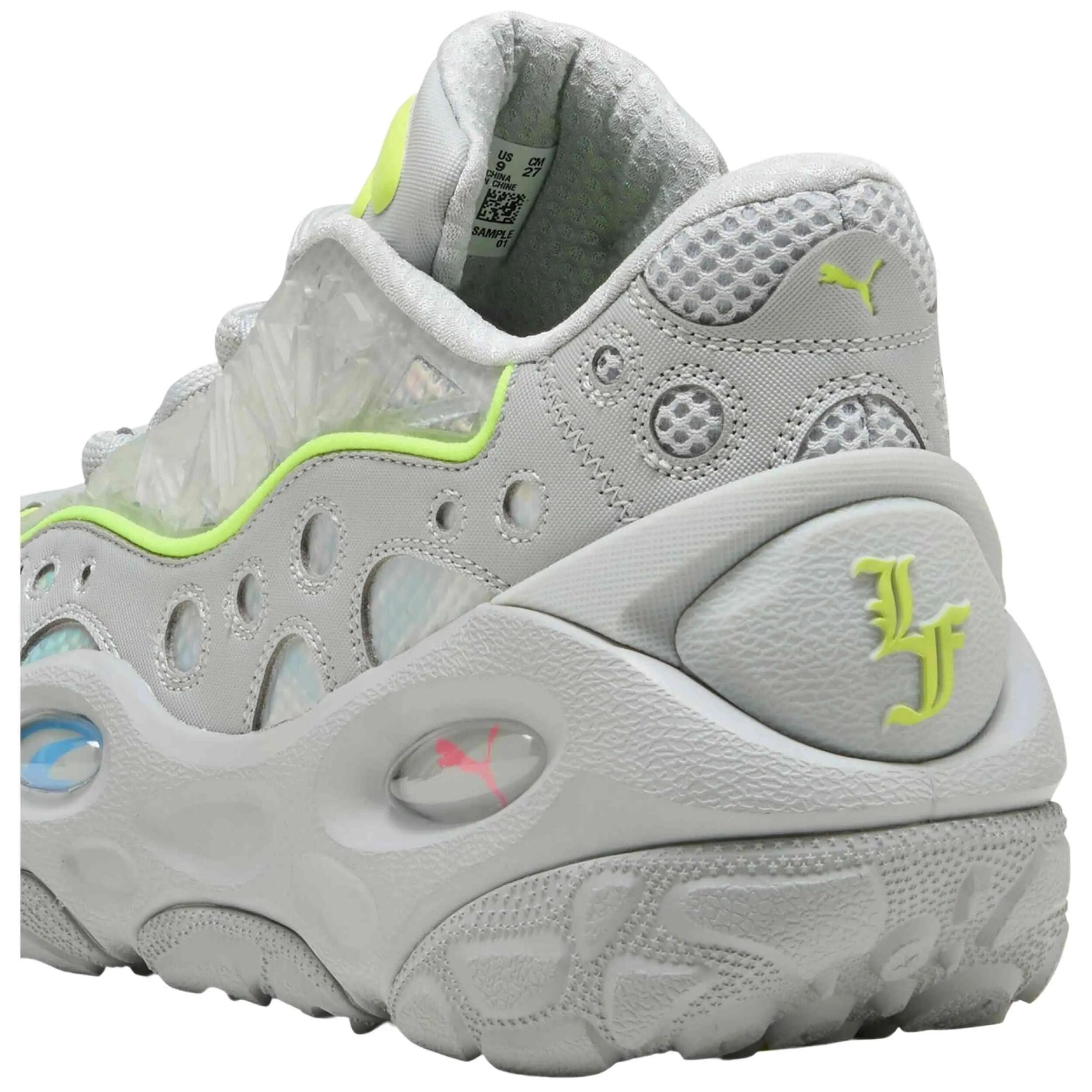Basketbalschoenen Puma model LaMelo Ball PUMA LaFrance RNR "Grey Neo voor mannen 4/5