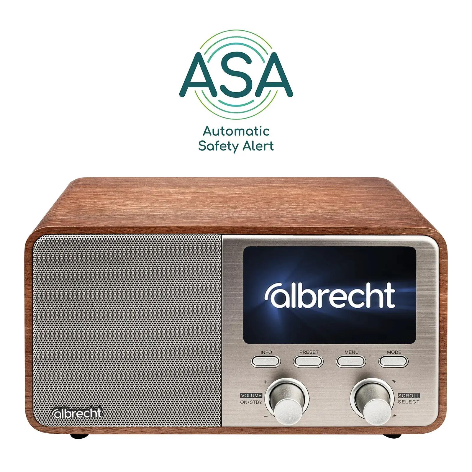 Radio numérique DAB+ FM Bluetooth écran couleur 4,3" réveil Albrecht DR 760 5/10