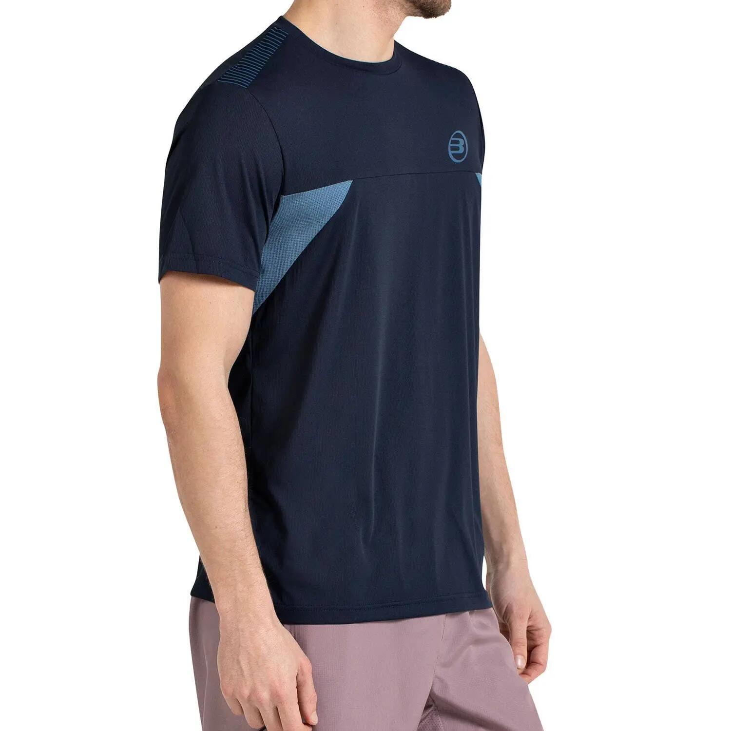 Camiseta Bullpadel Crase 004 Azul Marino S 2/7