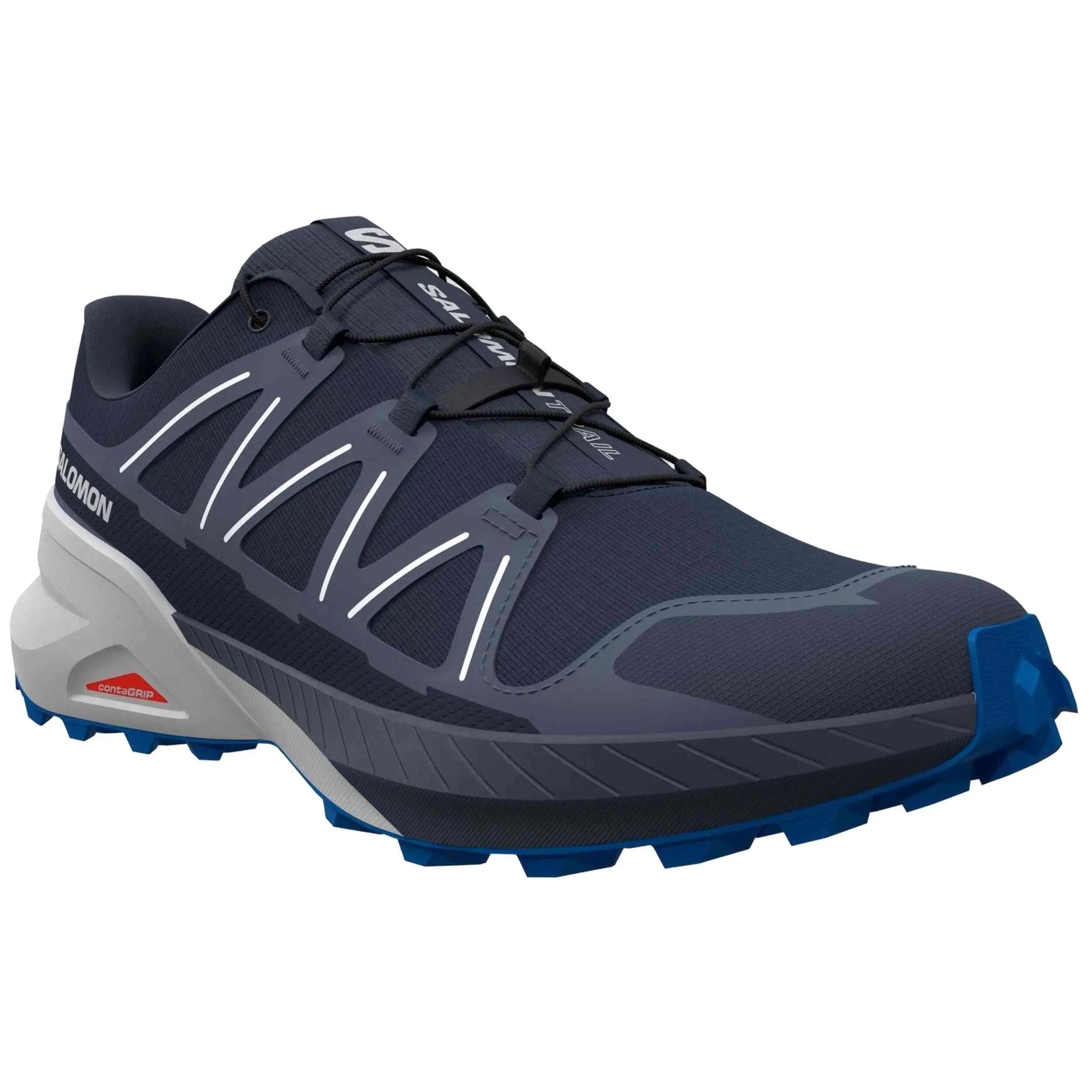 Zapatillas de trekking Salomon modelo Speedcross 5 "Navy Blue / Blue para hombre 3/5