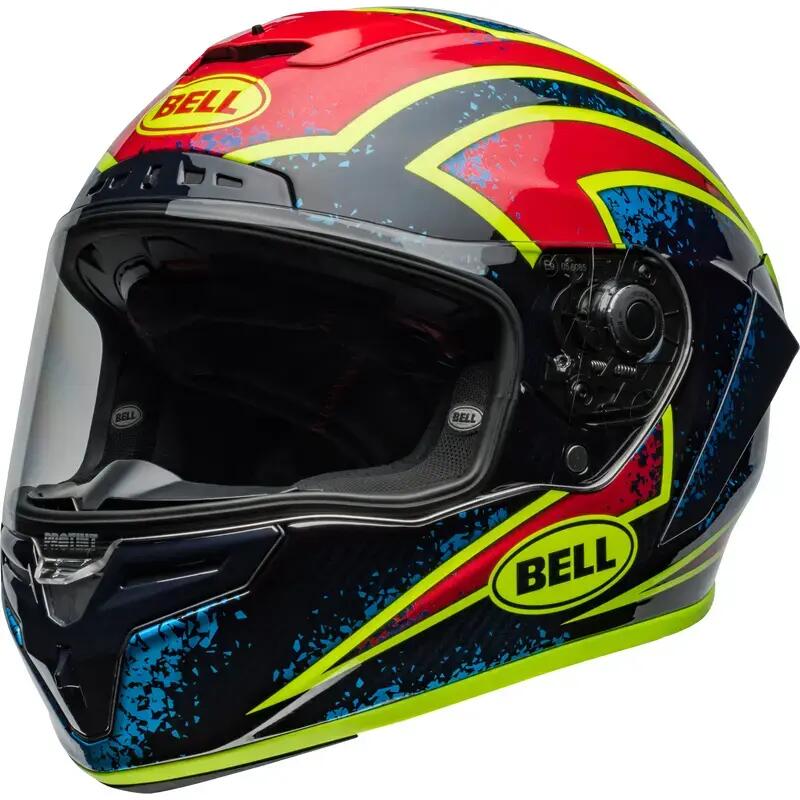 Kask motocyklowy z pełną twarzą Bell Race Star DLX Flex 2/6