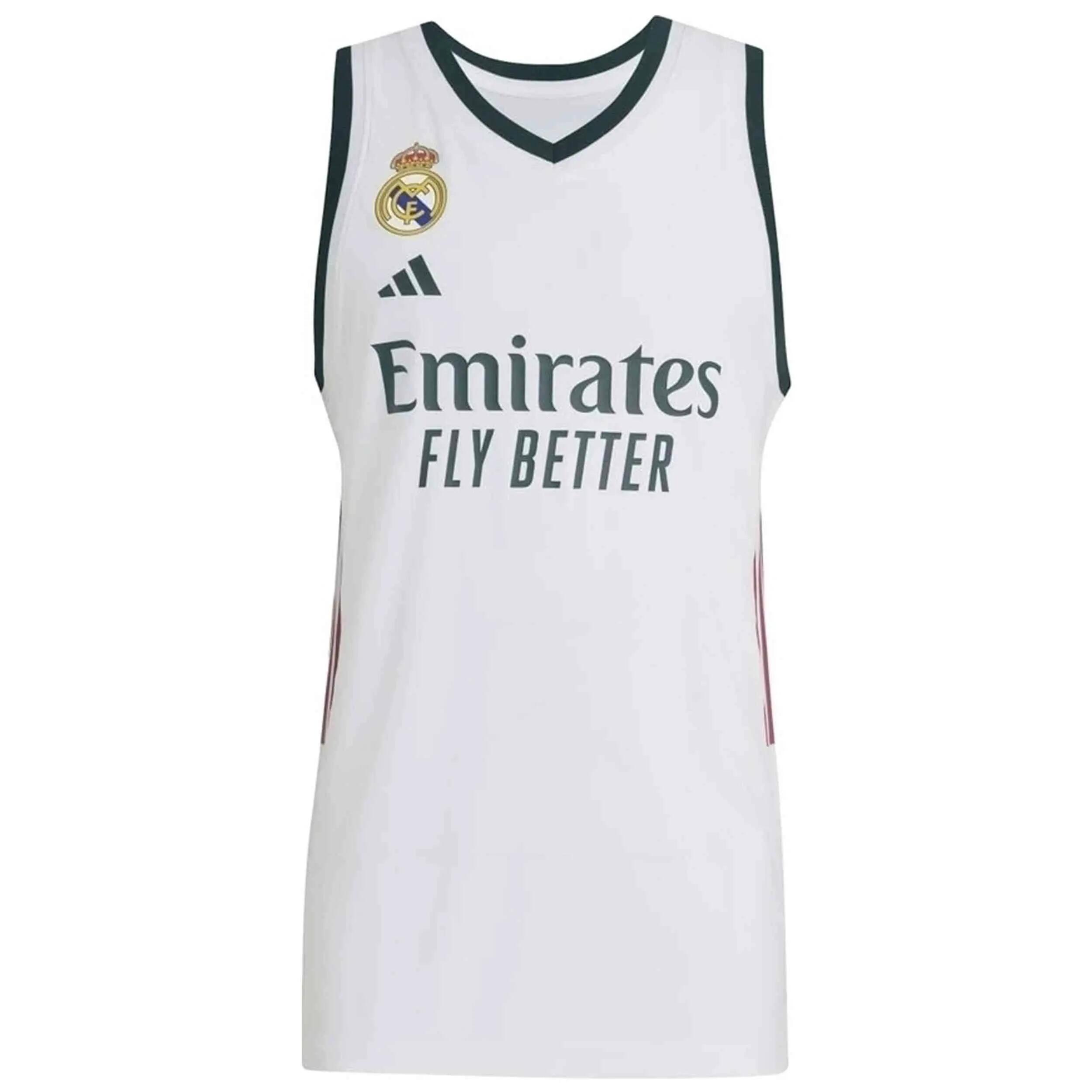 Maglia da basket Adidas modello Primera Equipación Real Madrid Basket per uomini 2/5