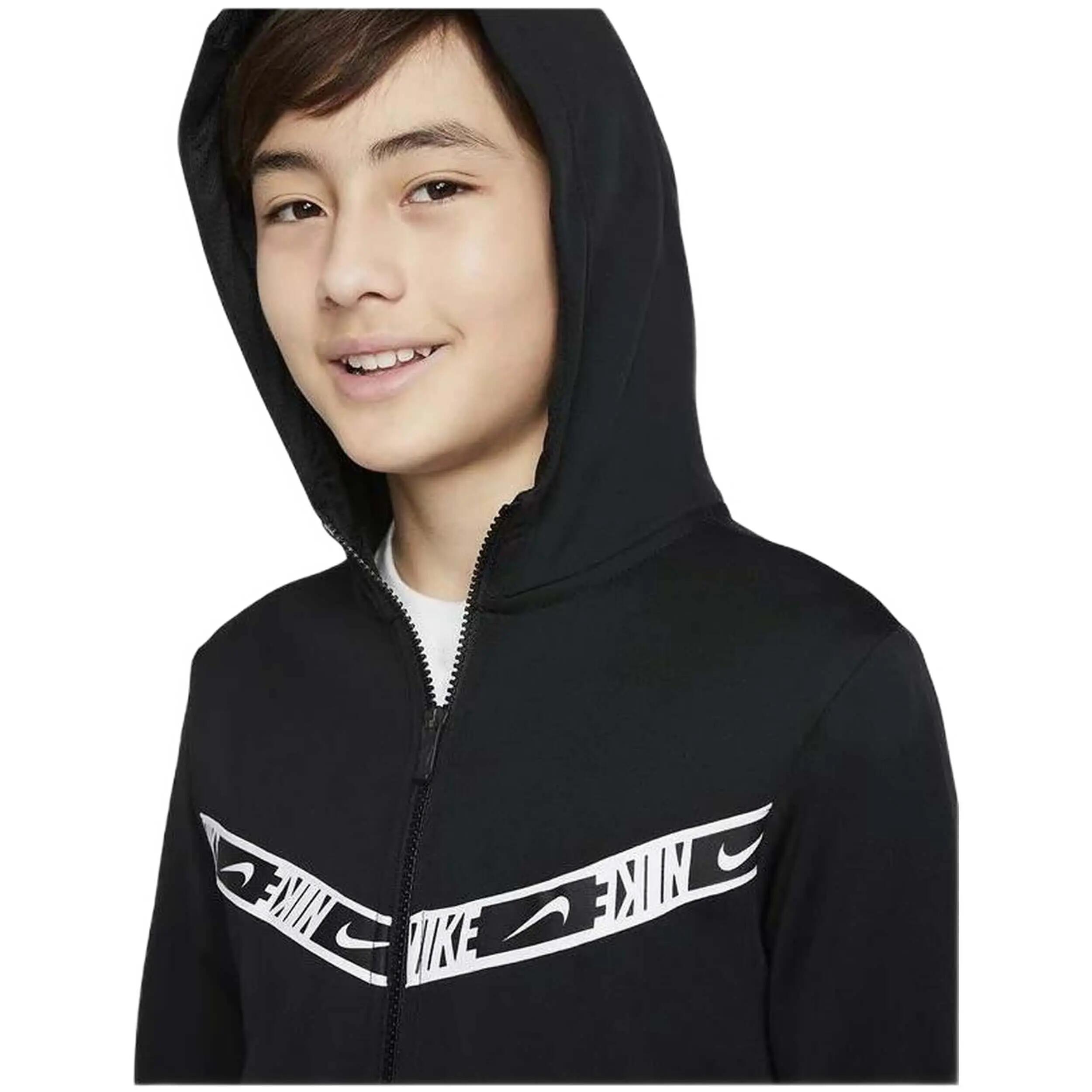 Sudadera con capucha Nike modelo DQ5100-010 para niños unisex 3/5