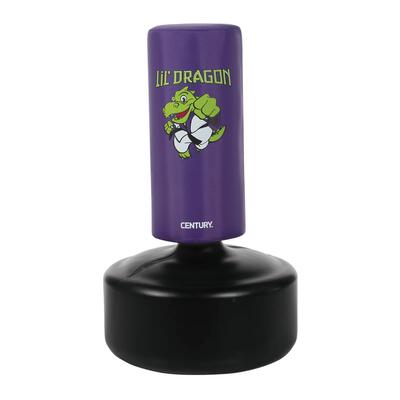 Staande bokszak - boksen - kinderen - lil' dragon - verstelbaar - paars/zwart