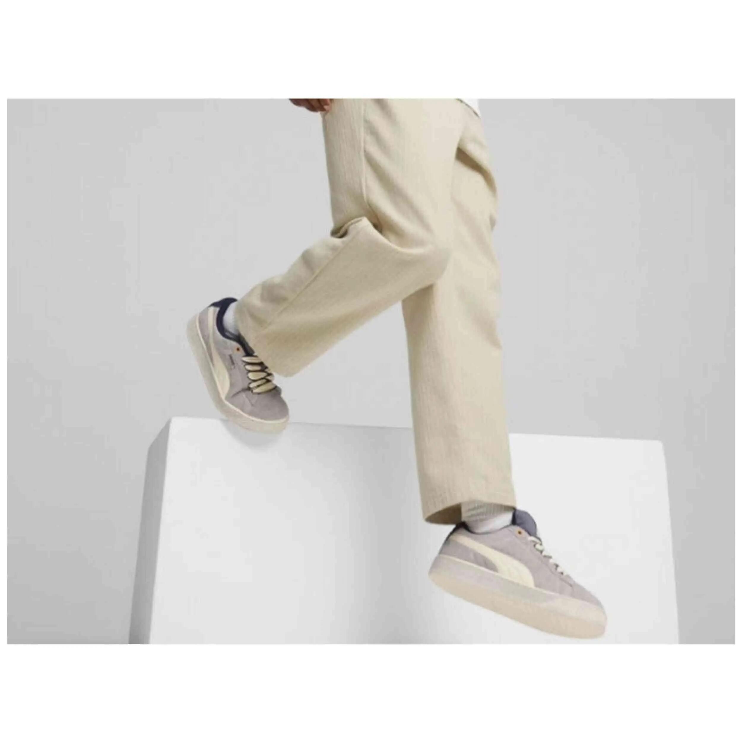 Zapatillas Puma modelo Suede XL Skateserve "Cool Light Gray/Sugared para hombre 2/5