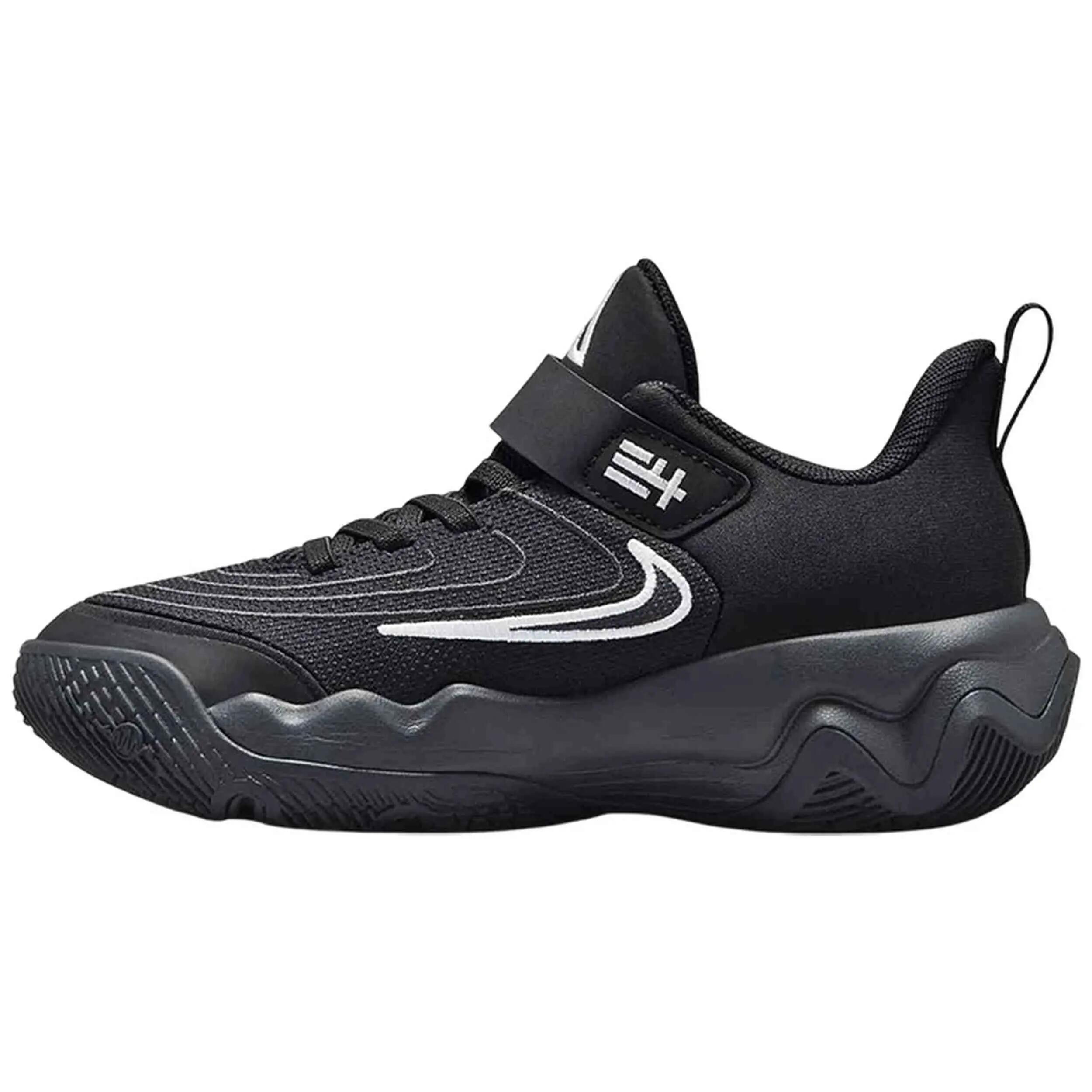 Nike Giannis Immortality 4 Black White Dark Smoke Grey (PS) — foto 2