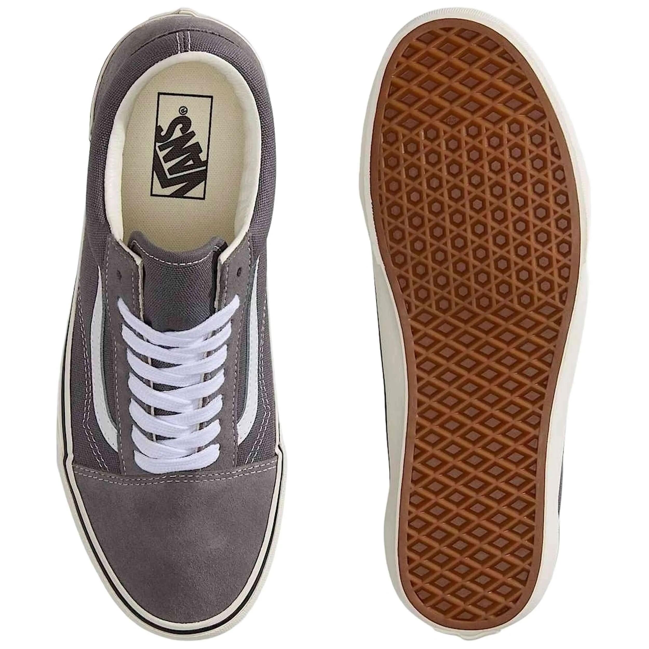 Turnschuhe Vans Modell Old Skool Classic "Pewter" für männer 4/4