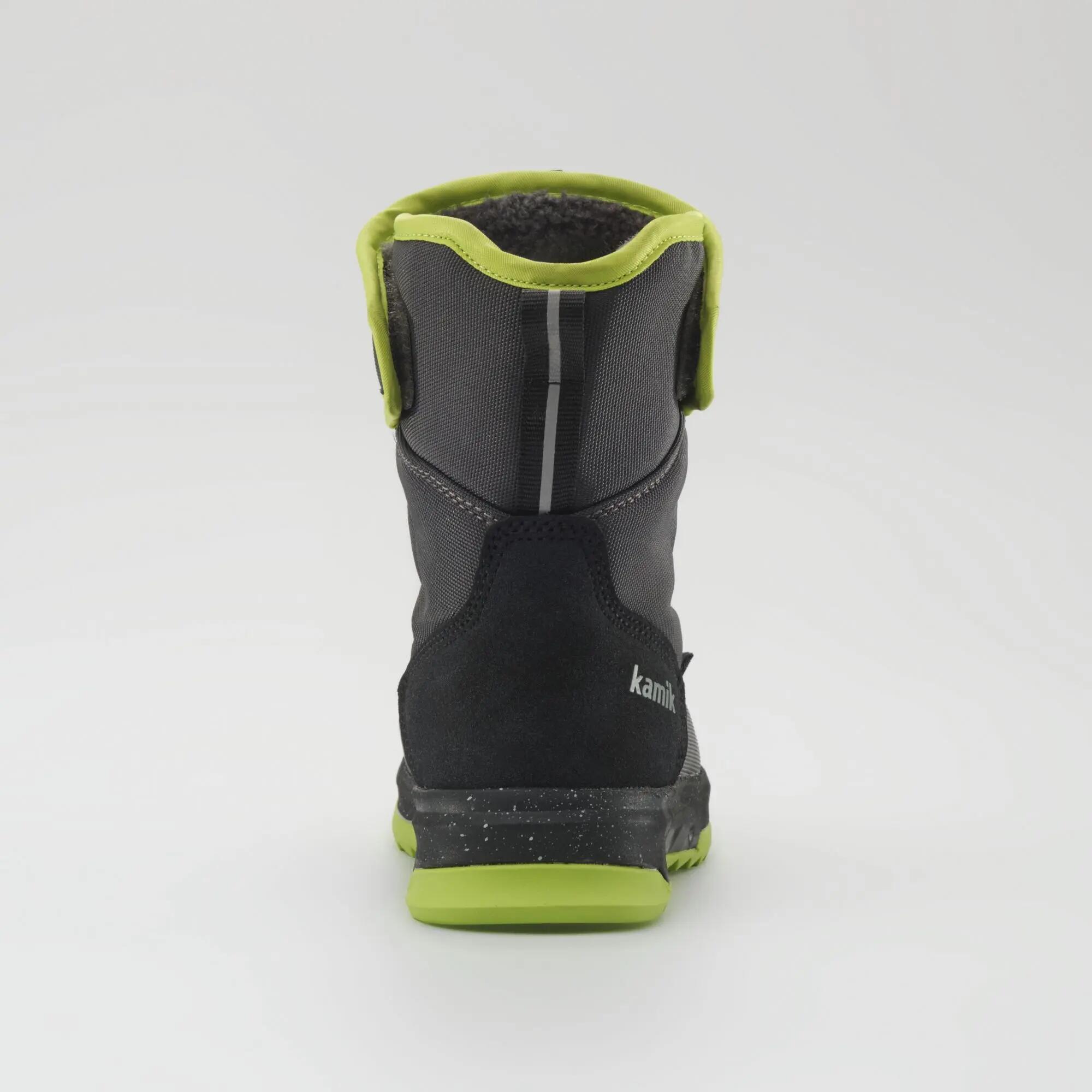 Kinder STORMEXEZ Winterstiefel Dunkelgrau/limette 3/10