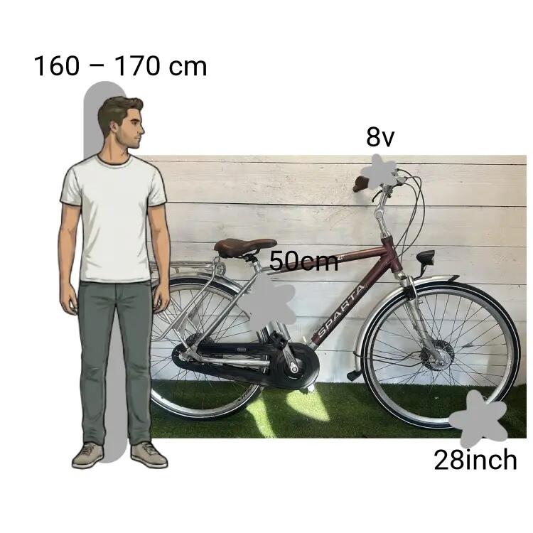 Bicicleta usada Sparta Ithaka 2/4